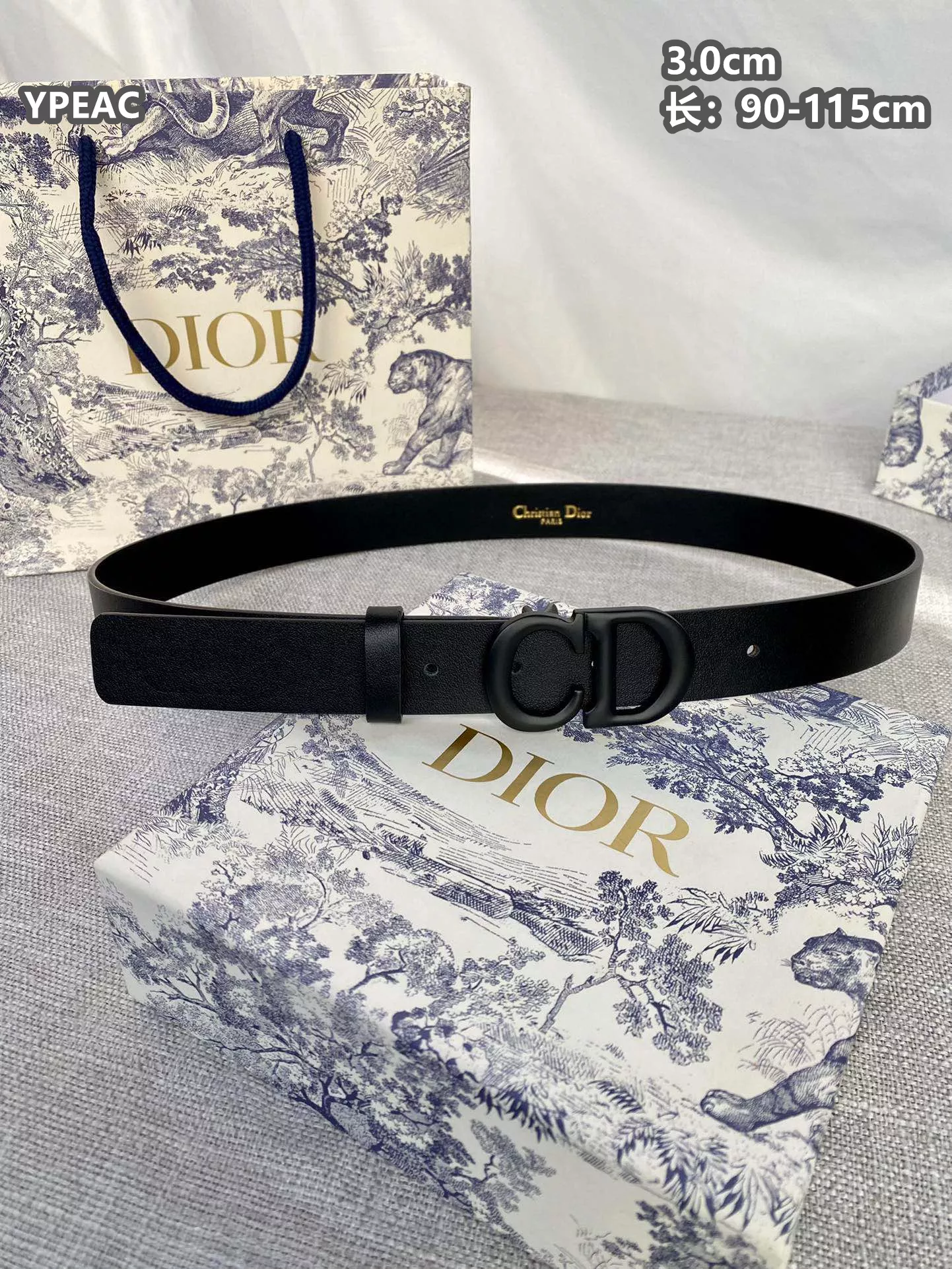 Sleek 4599 Christian Dior AAA Quality Belts For Women