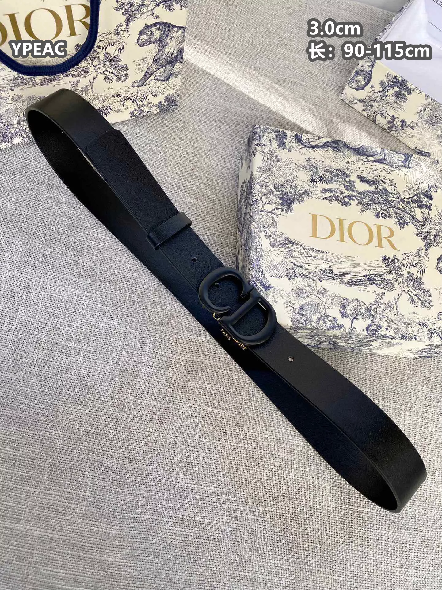 Sleek 4599 Christian Dior AAA Quality Belts For Women