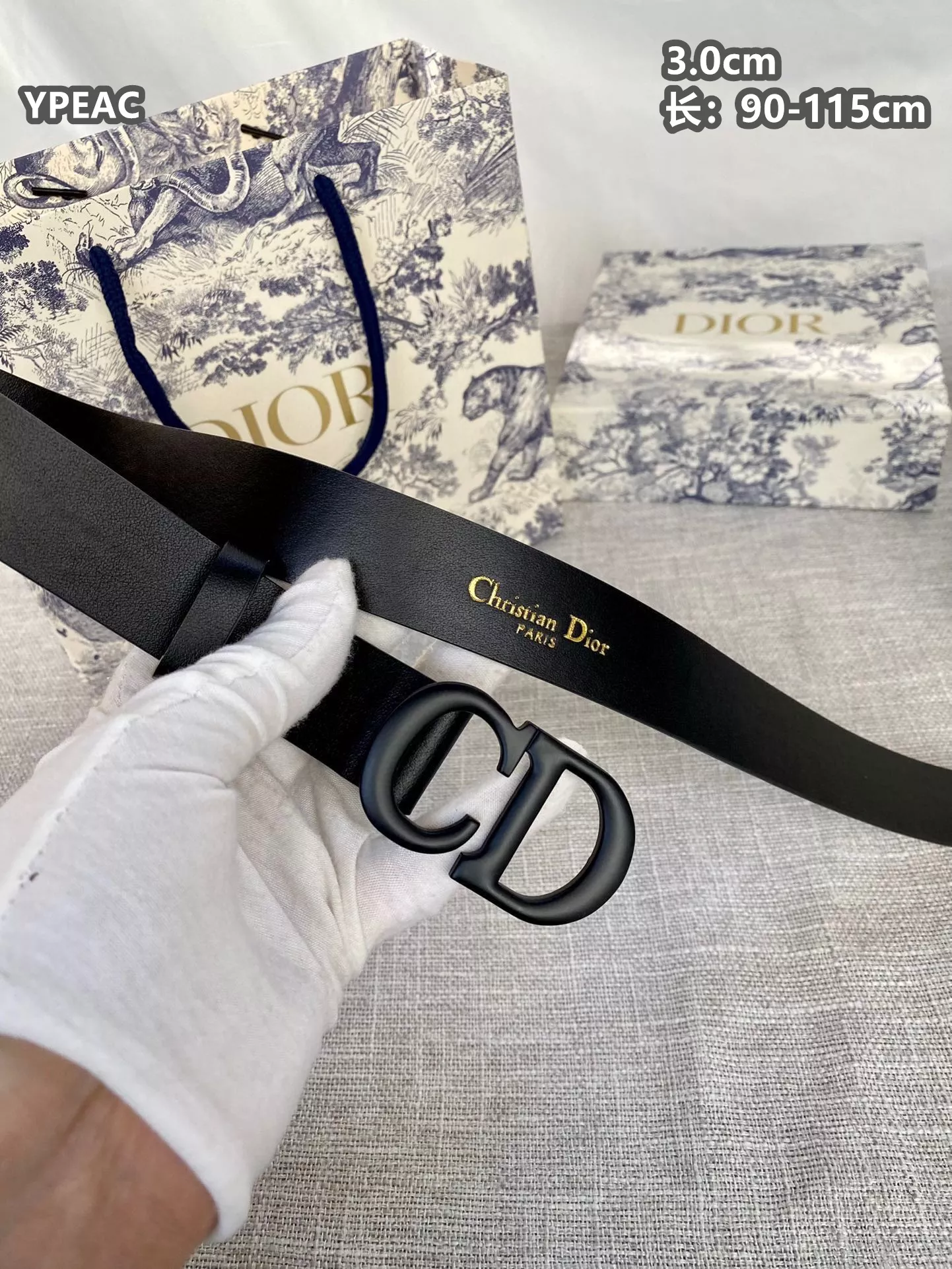 Sleek 4599 Christian Dior AAA Quality Belts For Women