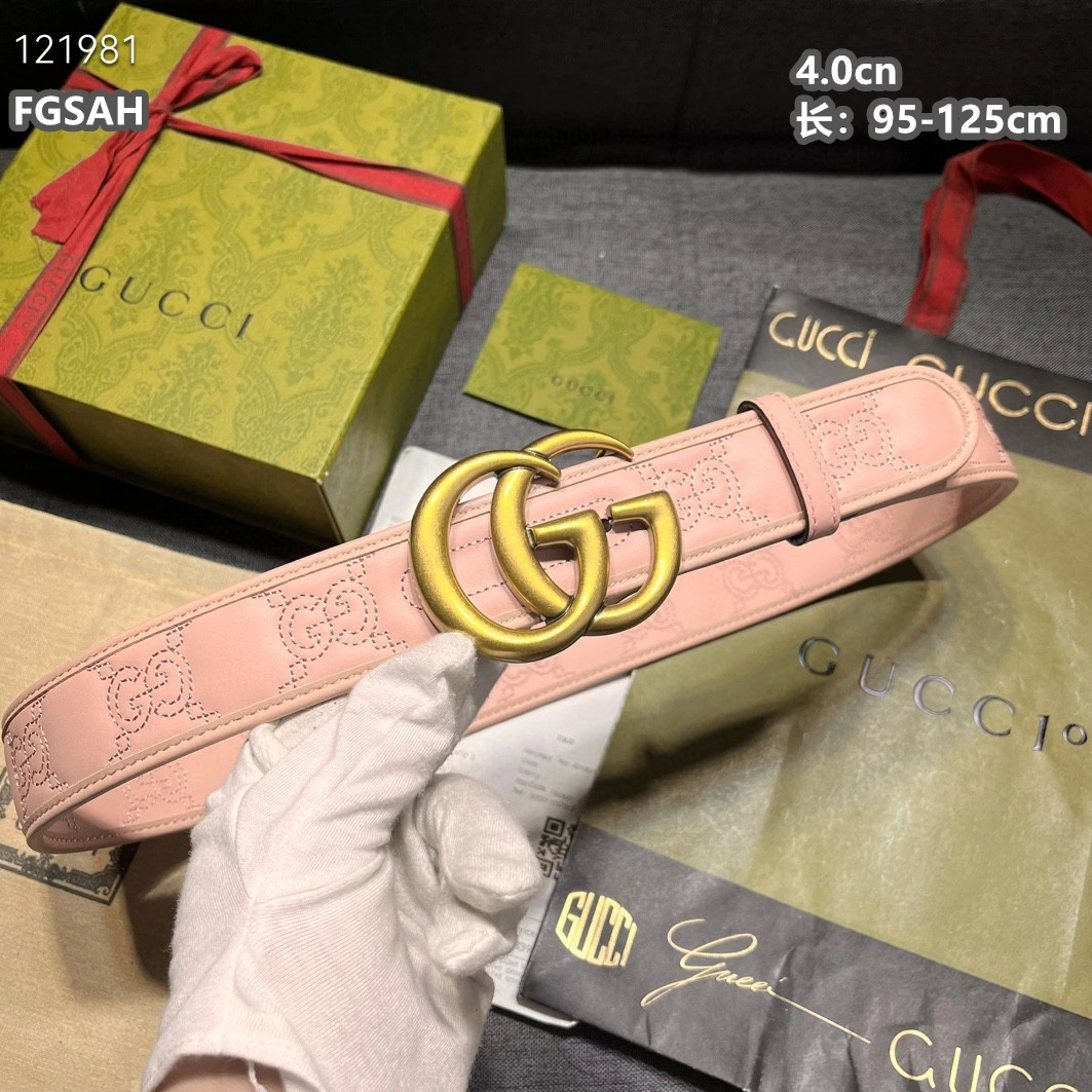 Sleek 500 Gucci AAA Quality Belts For Unisex