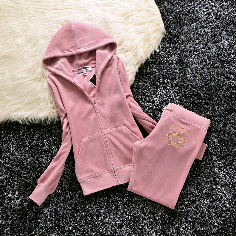 Sleek 5116 Juicy Couture Tracksuits Long Sleeved For Women