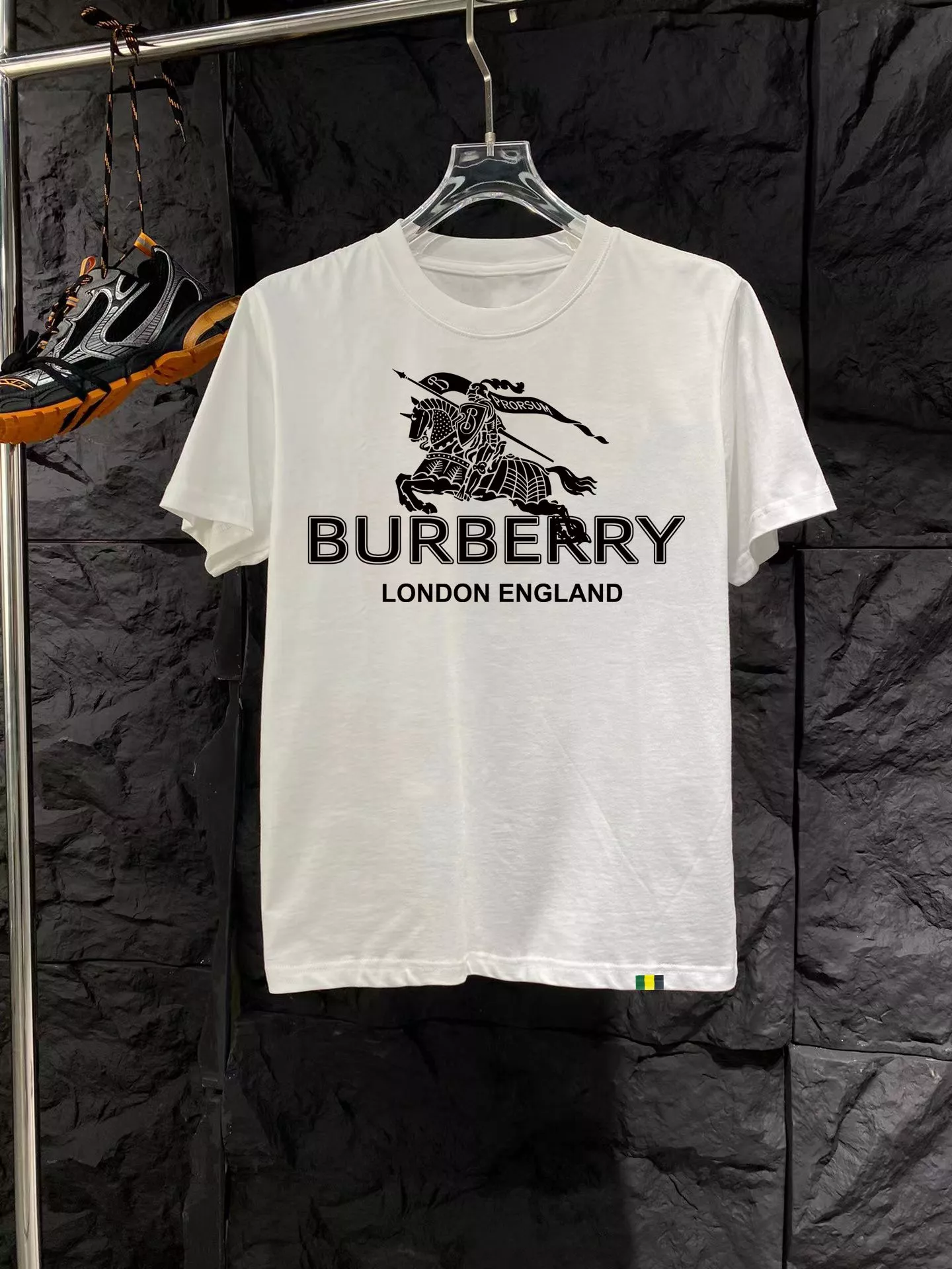 Sleek 5357 Burberry T-Shirts Short Sleeved For Men