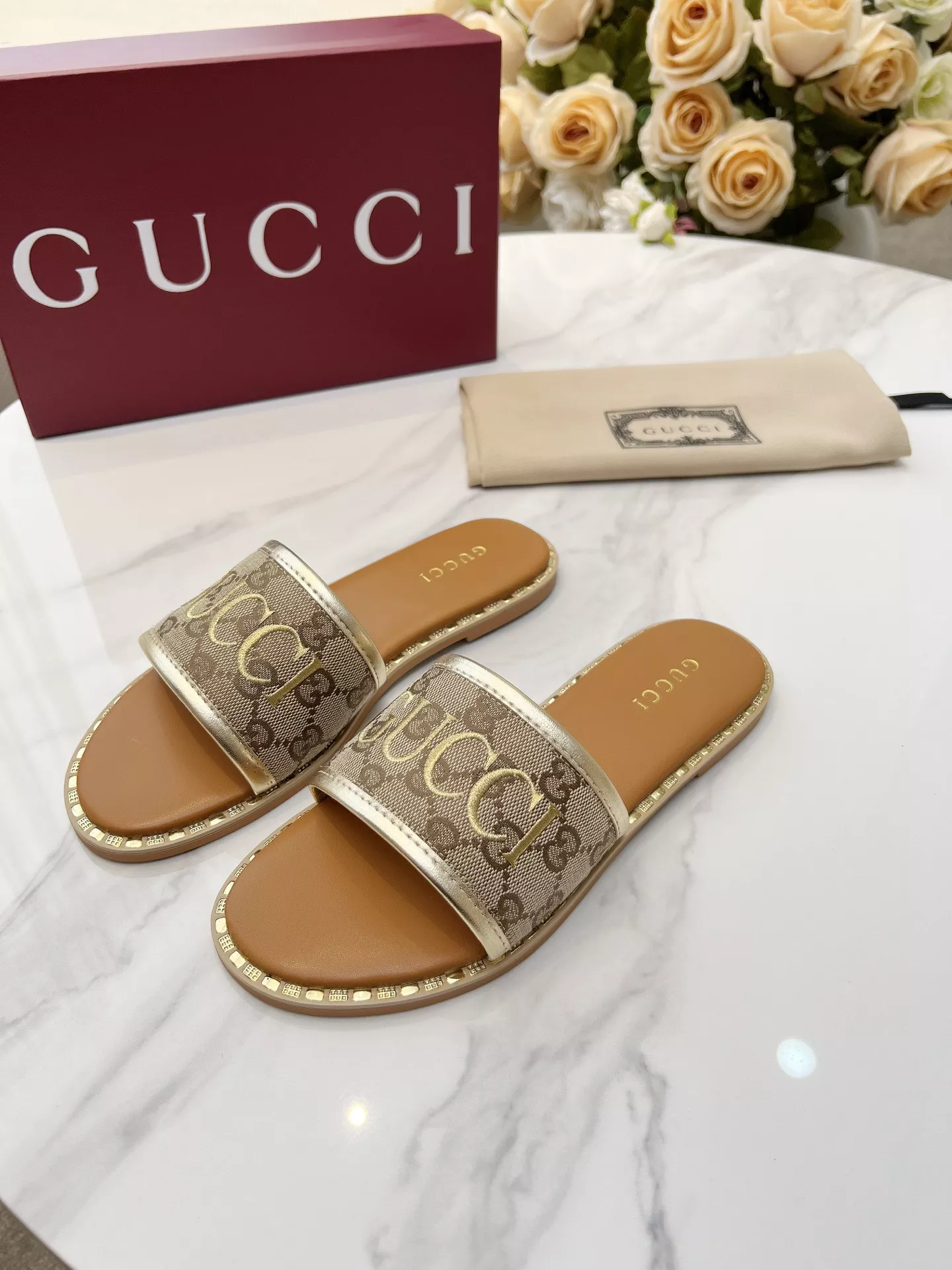 Sleek 5477 Gucci Slippers For Women