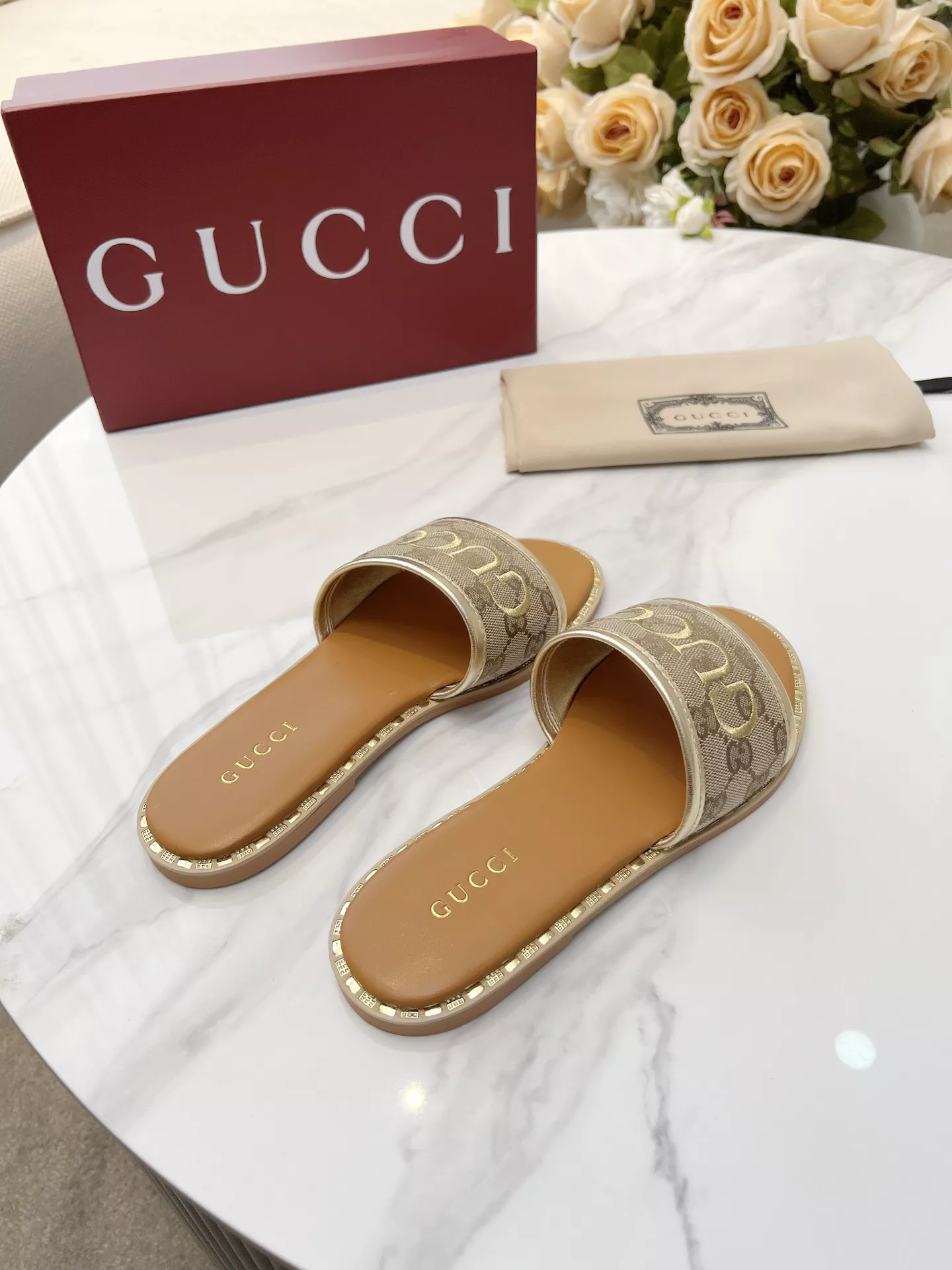 Sleek 5477 Gucci Slippers For Women