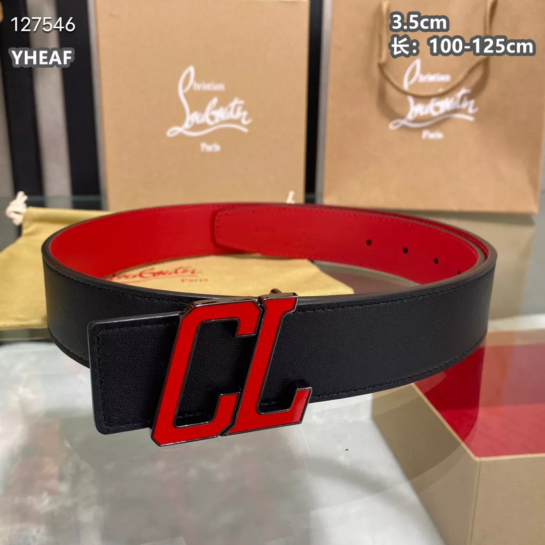 Sleek 5684 Christian Louboutin CL AAA Quality Belts For Unisex