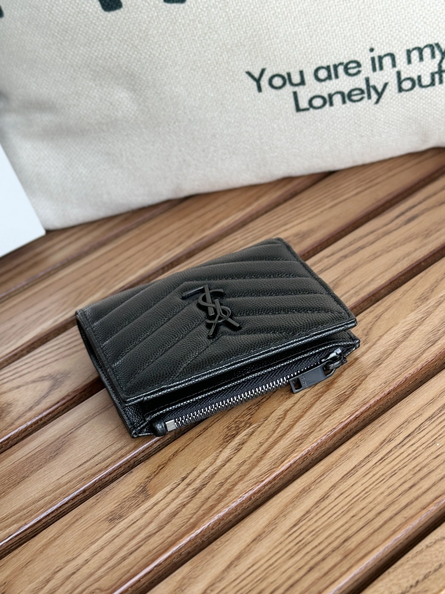 Sleek 5740 Yves Saint Laurent AAA Quality Wallets