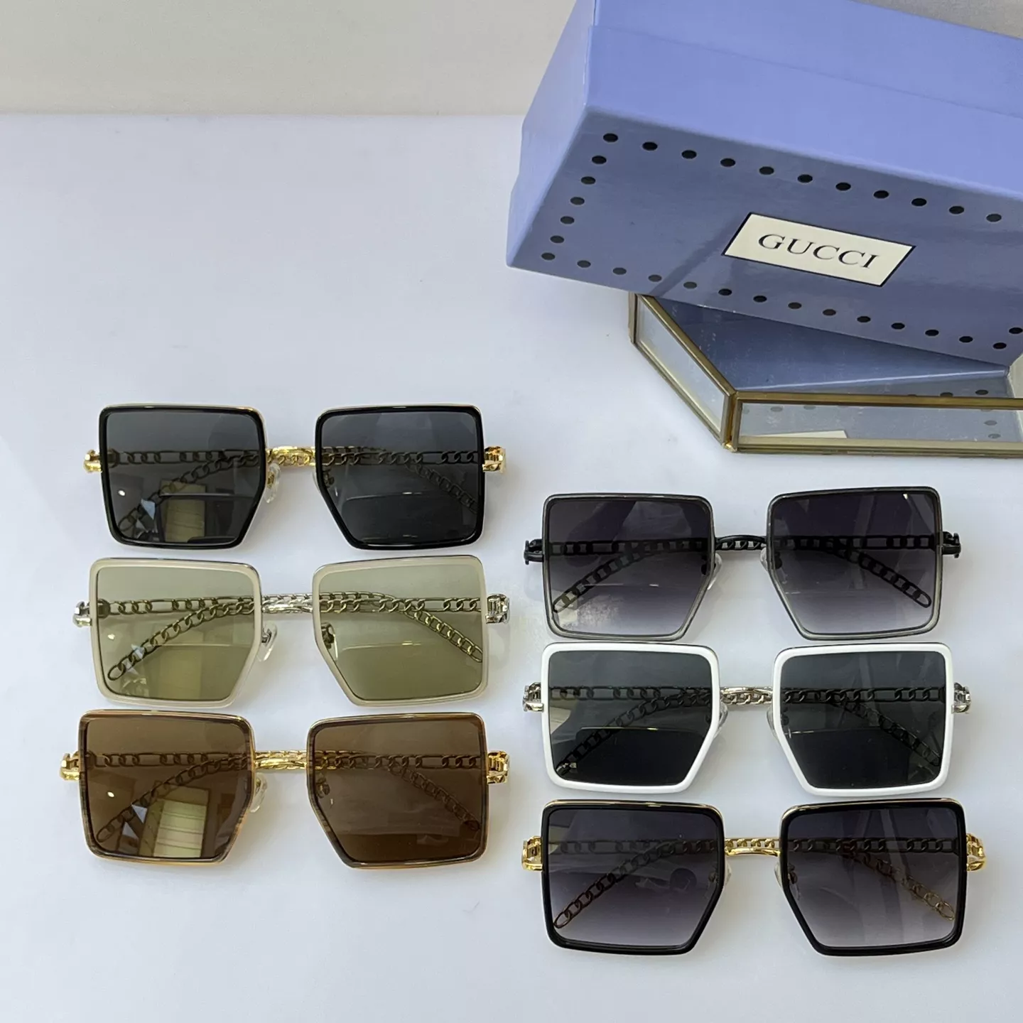 Sleek 5915 Gucci AAA Quality Sunglasses
