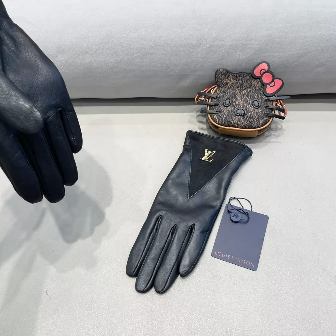 Sleek 6114 Louis Vuitton LV Gloves For Women