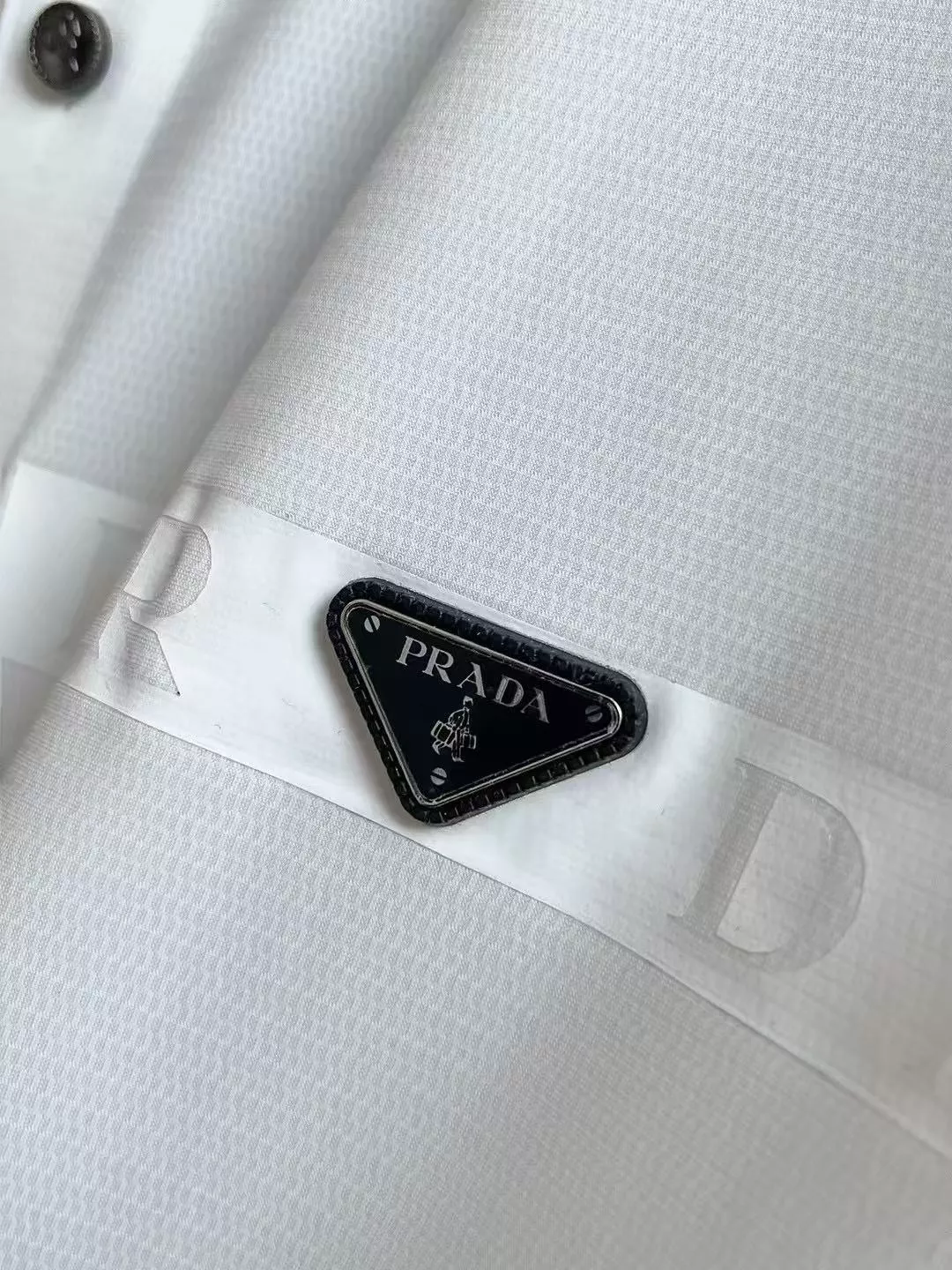 Sleek 6122 Prada Shirts Short Sleeved For Men