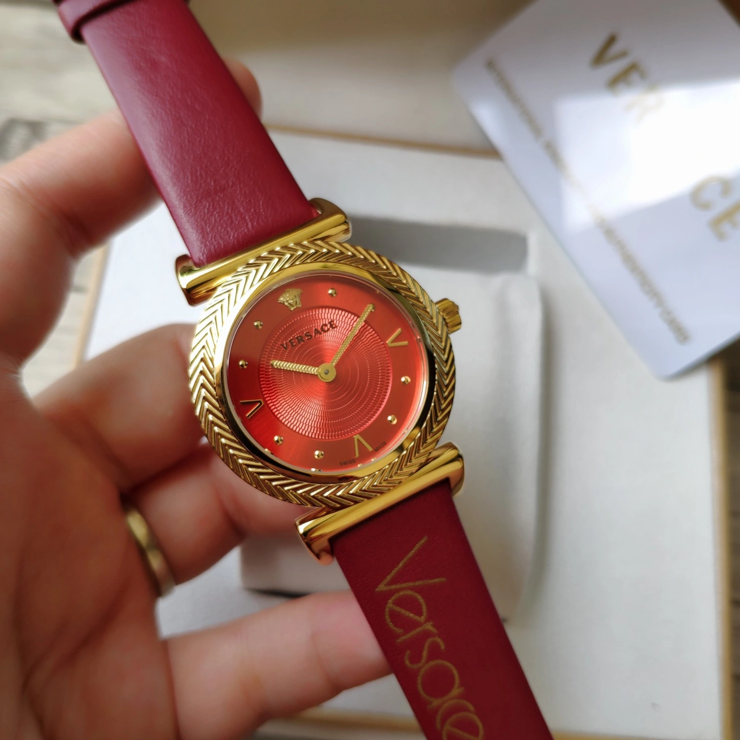 Sleek 6327 Versace AAA Quality Watches For Women