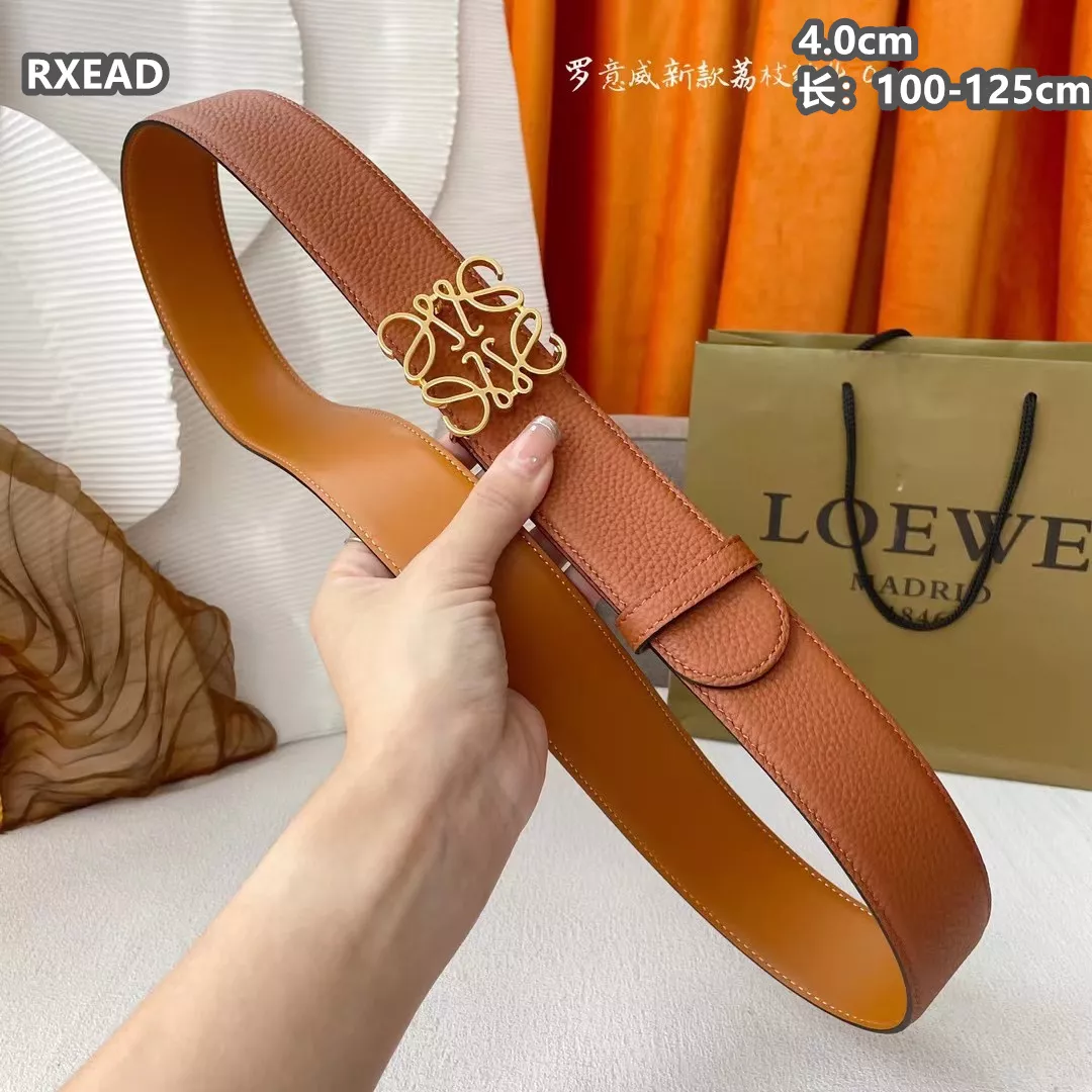 Sleek 6378 LOEWE AAA Quality Belts For Men