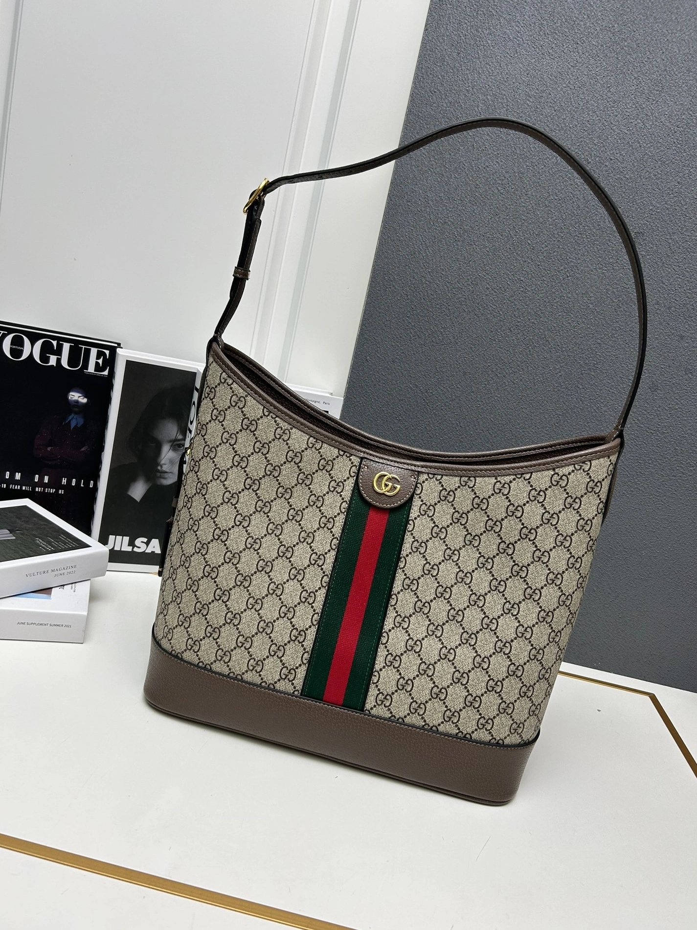 Sleek 6597 Gucci AAA Quality Shoulder Bags For Women