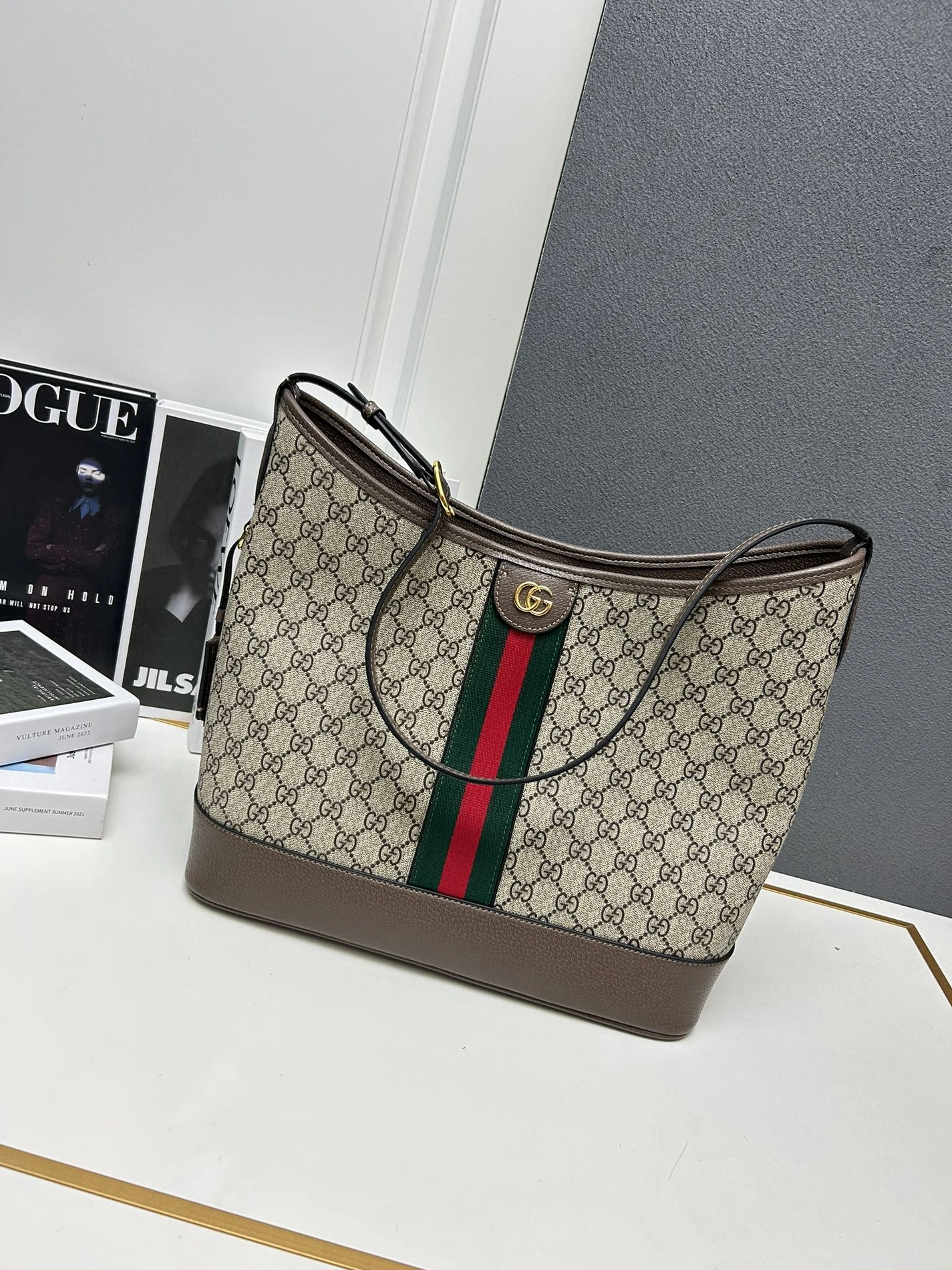 Sleek 6597 Gucci AAA Quality Shoulder Bags For Women
