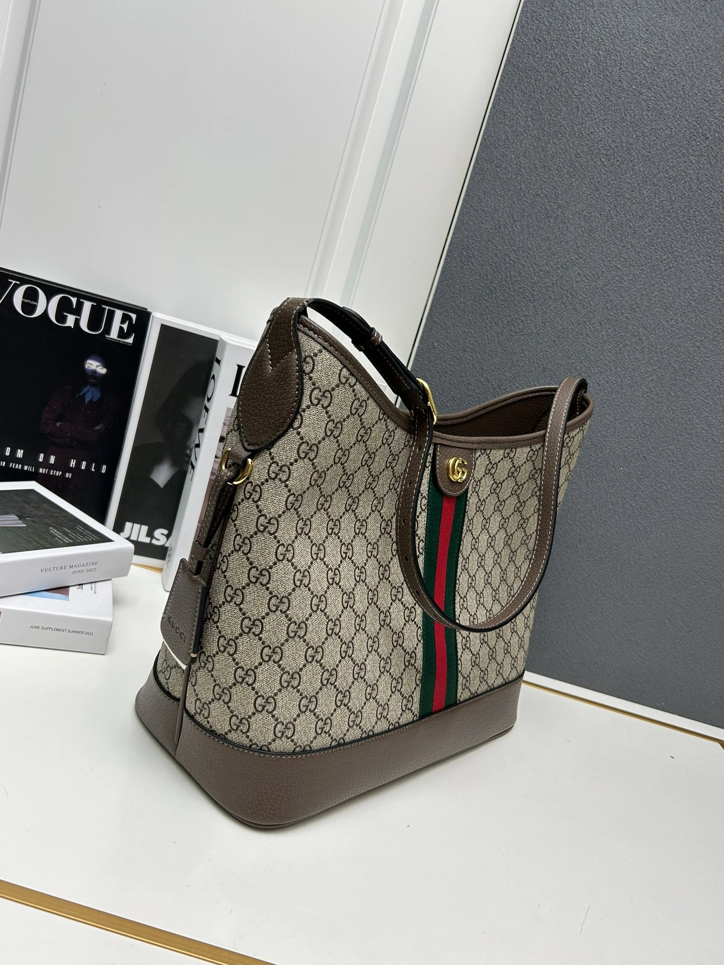 Sleek 6597 Gucci AAA Quality Shoulder Bags For Women