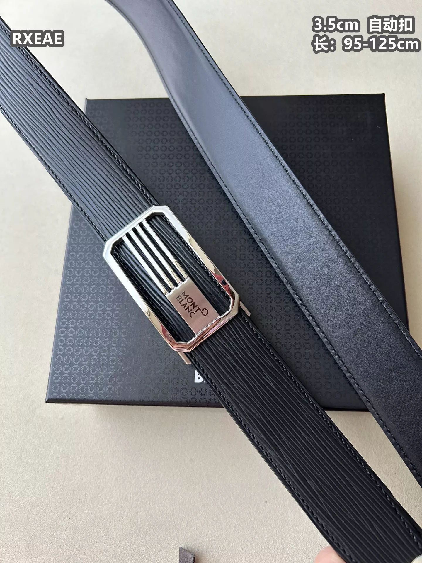 Sleek 6648 Montblanc AAA Quality Belts For Men