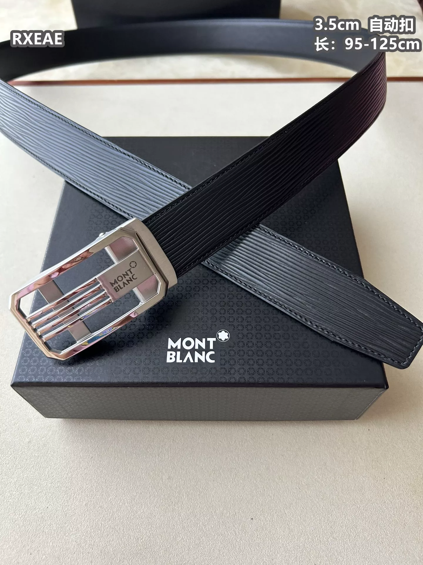Sleek 6648 Montblanc AAA Quality Belts For Men