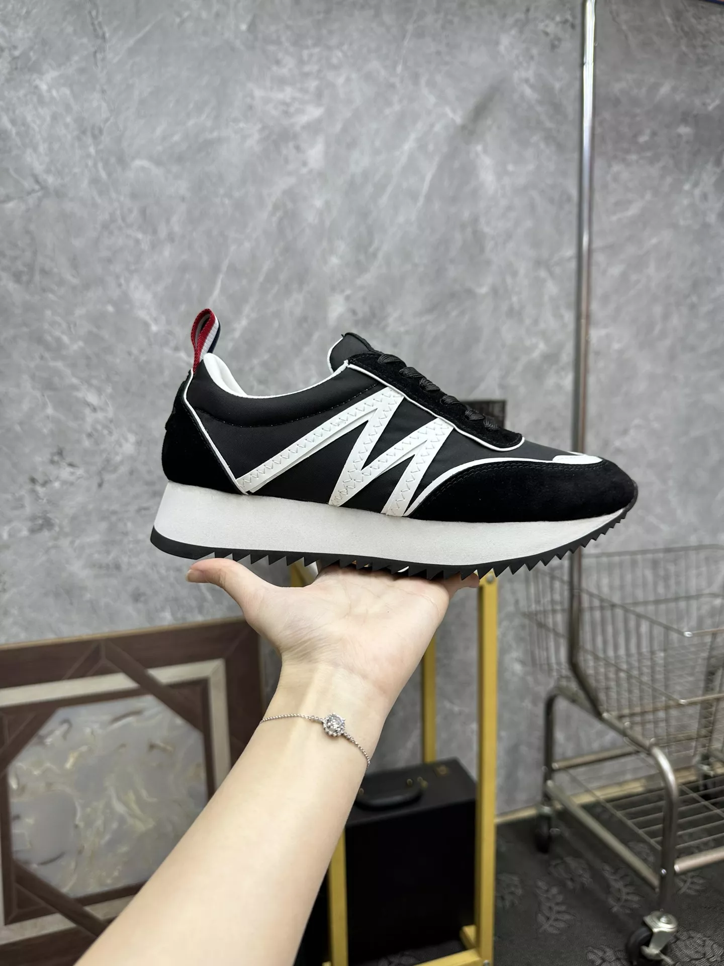 Sleek 6650 Moncler Casual Shoes For Men