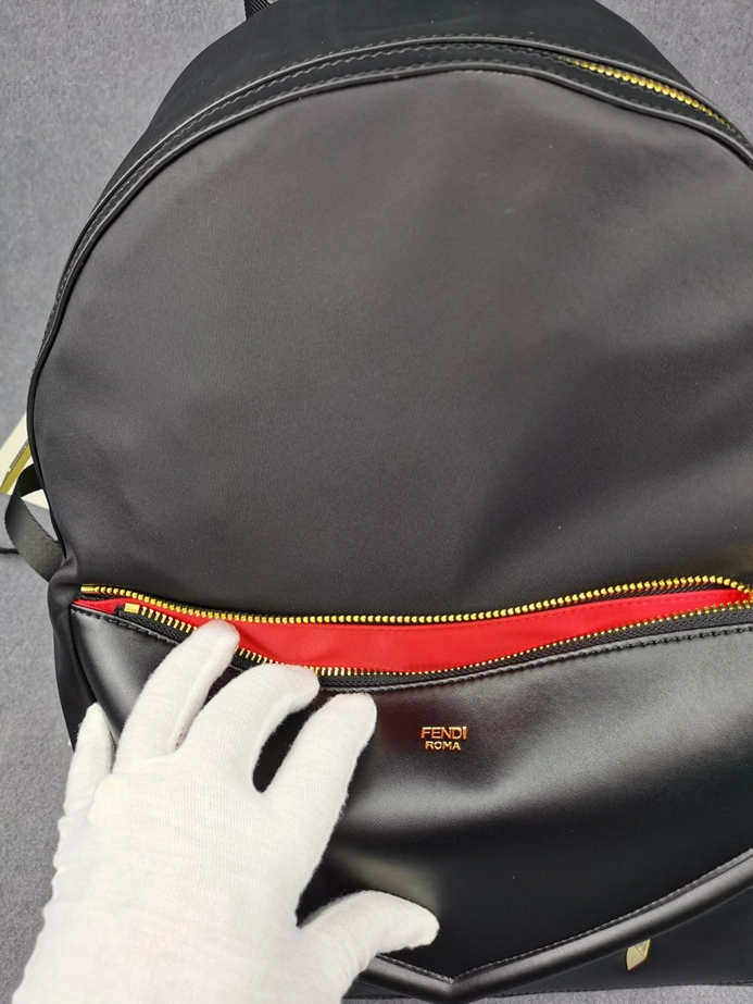 Sleek 6805 Fendi AAA Quality Backpacks For Unisex