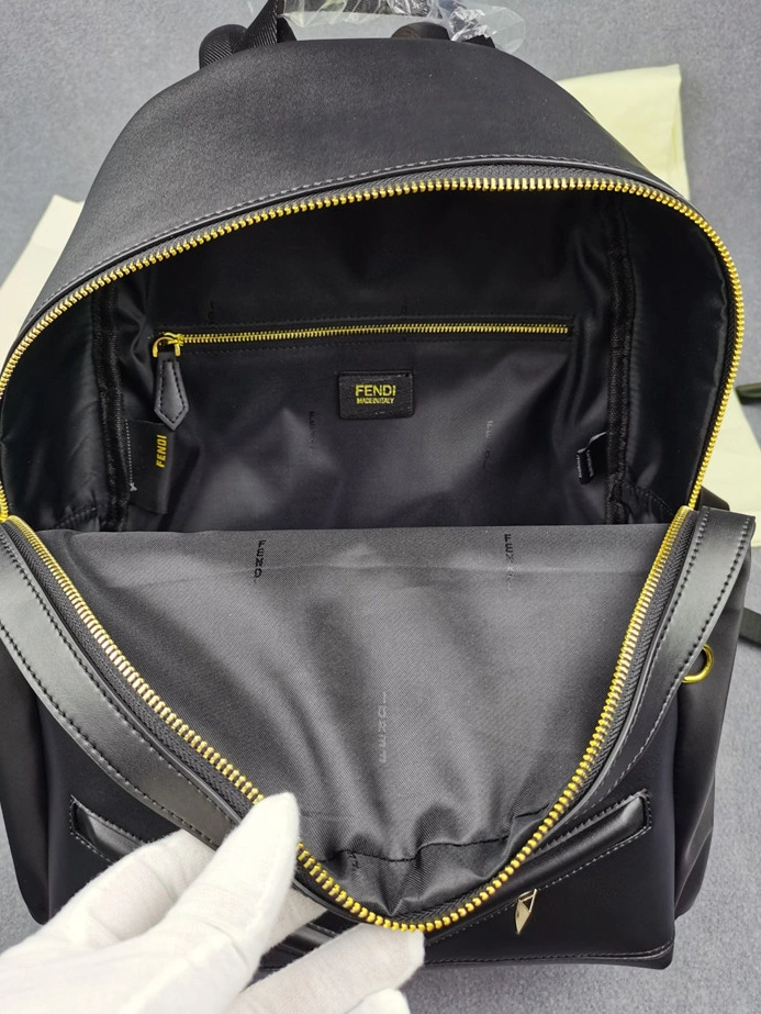 Sleek 6805 Fendi AAA Quality Backpacks For Unisex