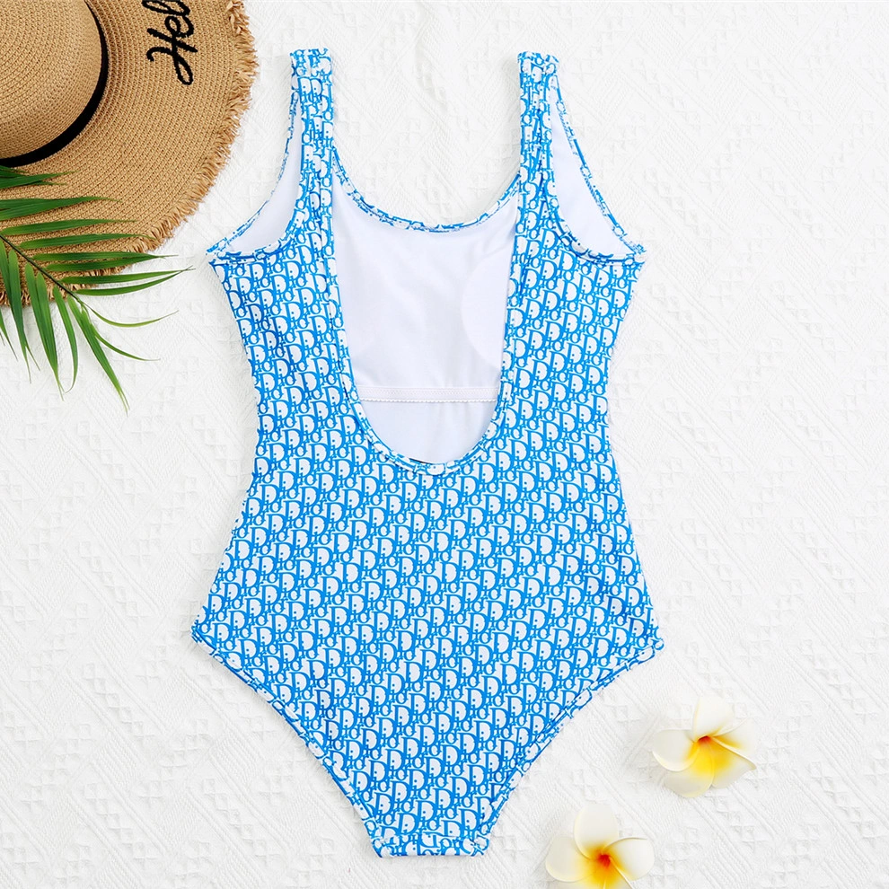 Sleek 6828 Christian Dior Bathing Suits Sleeveless For Women