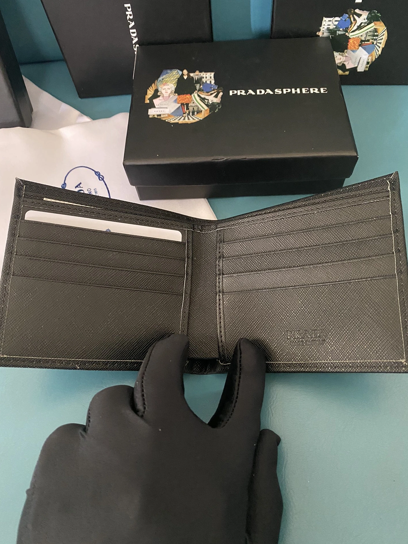 Sleek 6942 Prada Wallets For Men