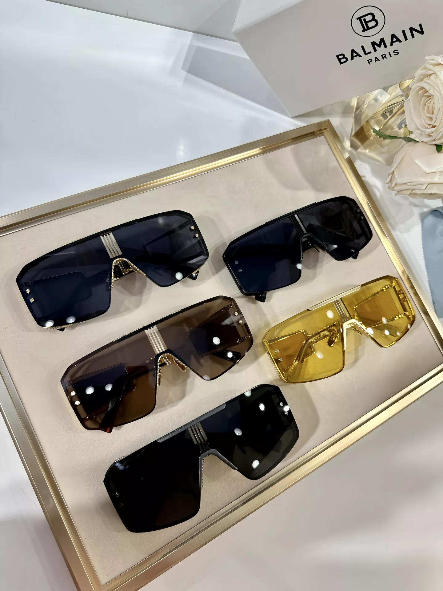 Sleek 7188 Balmain AAA Quality Sunglasses