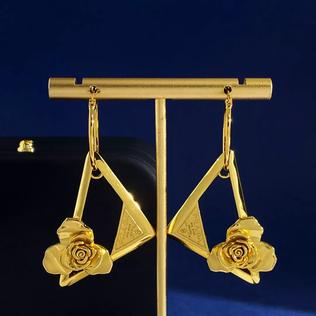 Sleek 7198 Prada Earrings For Women