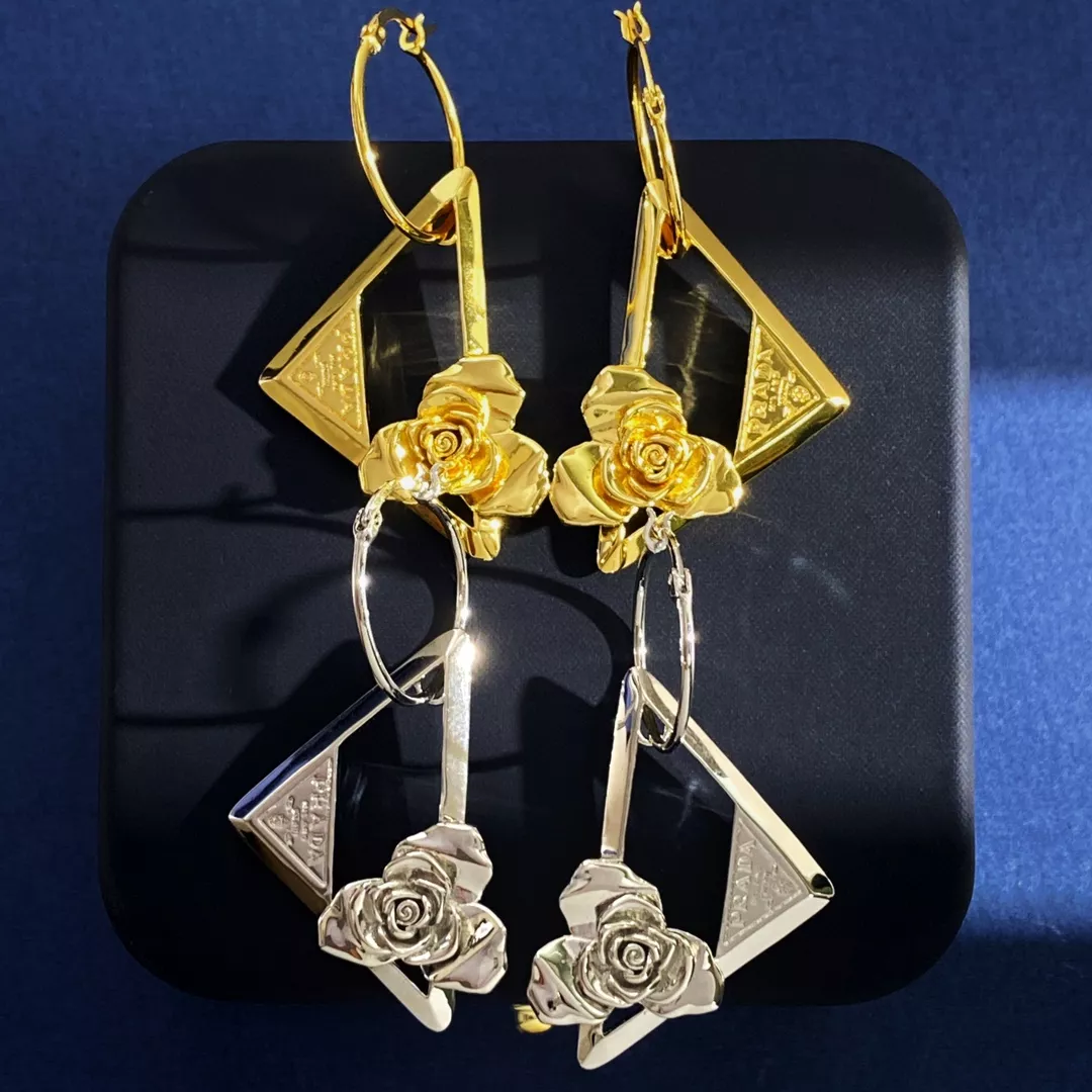 Sleek 7198 Prada Earrings For Women
