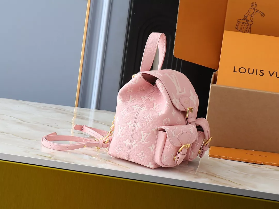 Sleek 7277 Louis Vuitton AAA Quality Backpacks For Women