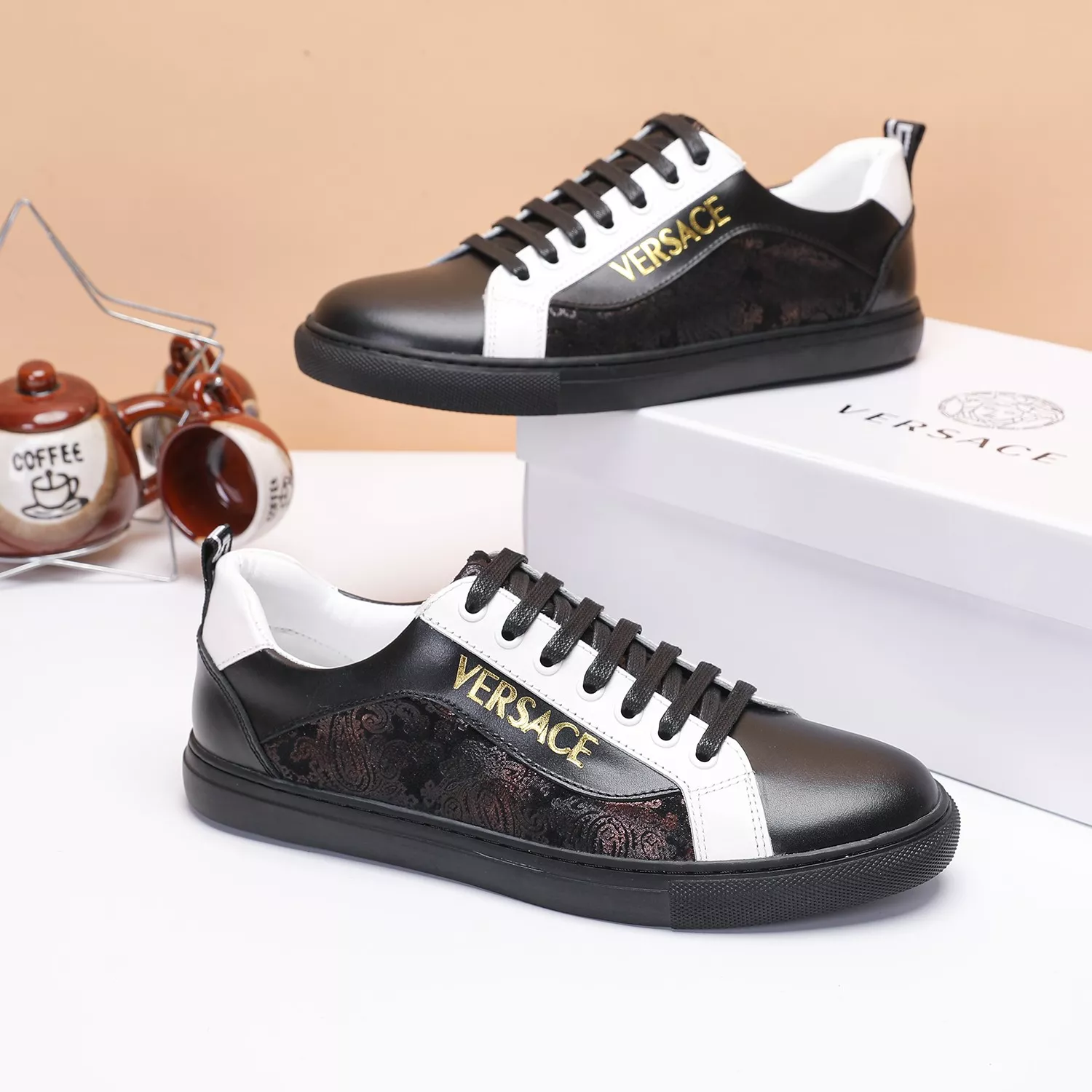 Sleek 7407 Versace Casual Shoes For Men