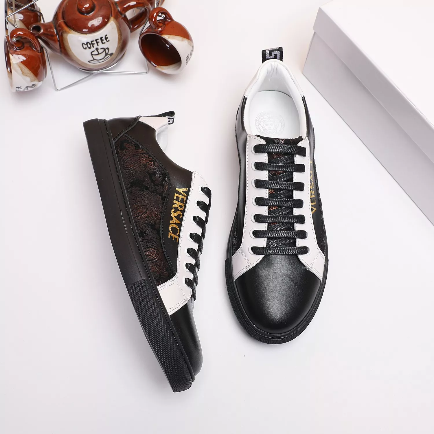 Sleek 7407 Versace Casual Shoes For Men