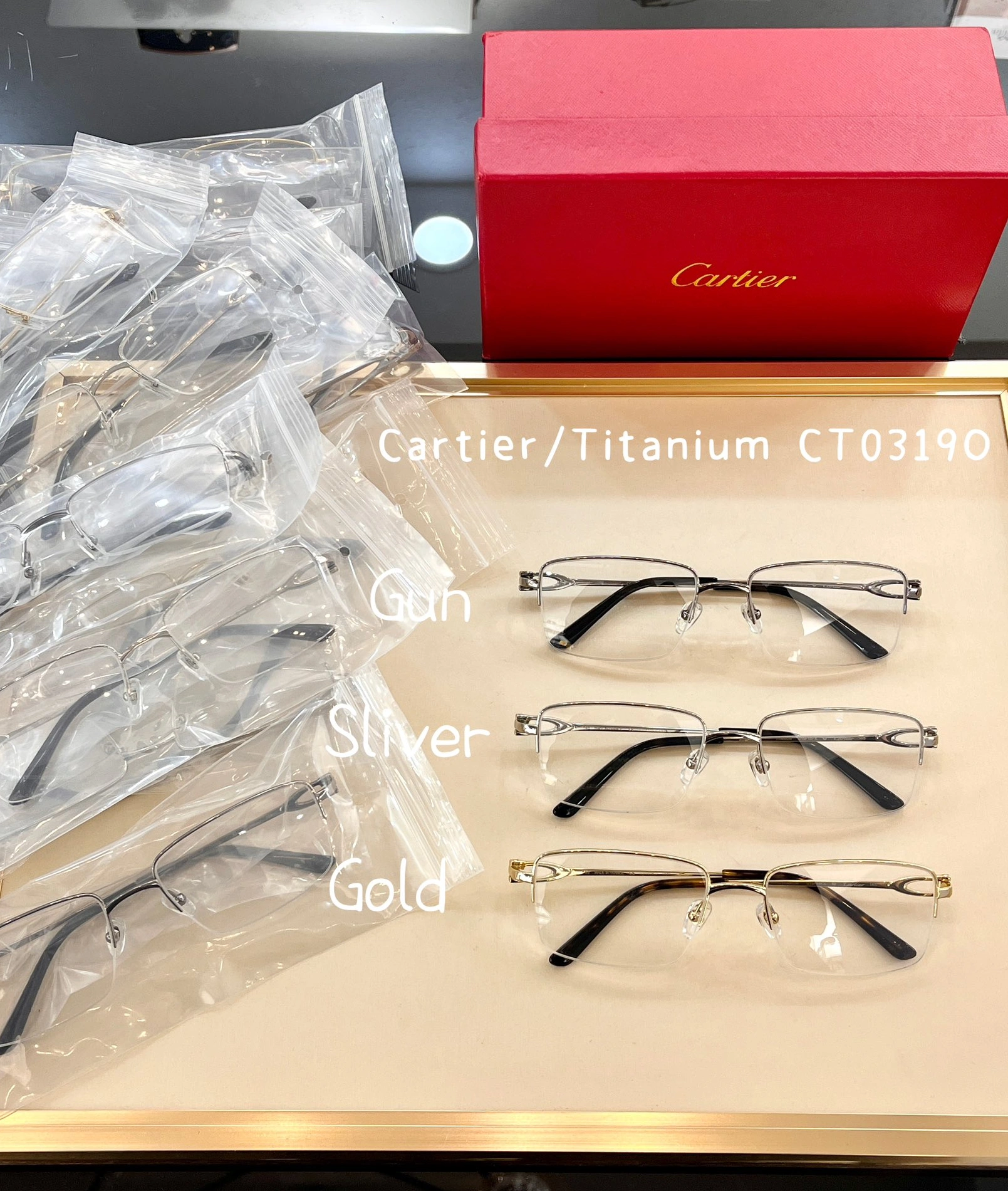 Sleek 7544 Cartier Goggles
