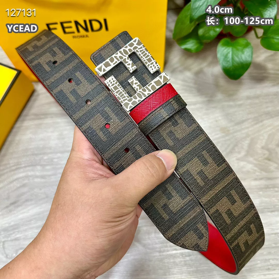 Sleek 761 Fendi AAA Quality Belts For Men