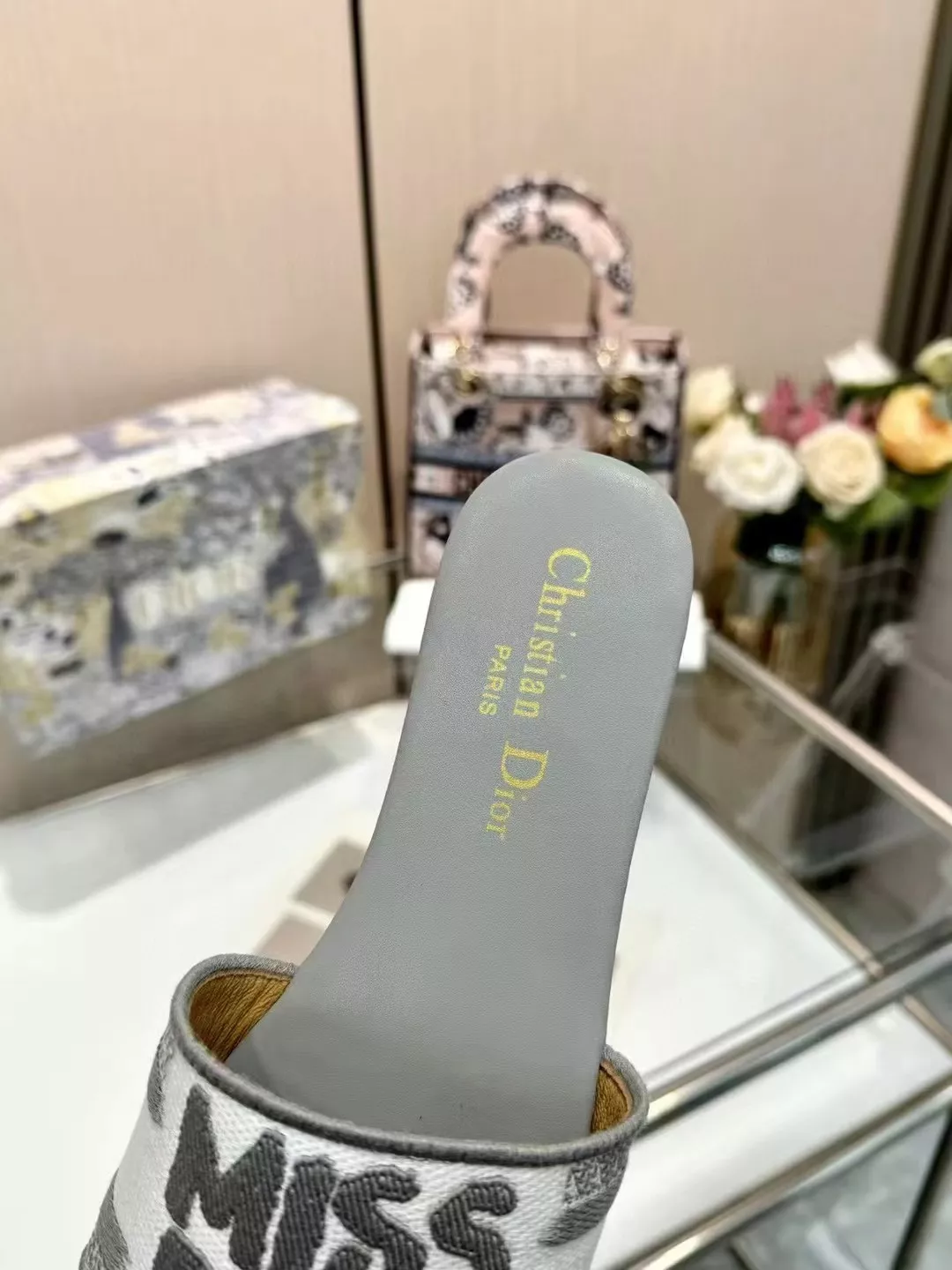 Sleek 7657 Christian Dior Slippers For Women