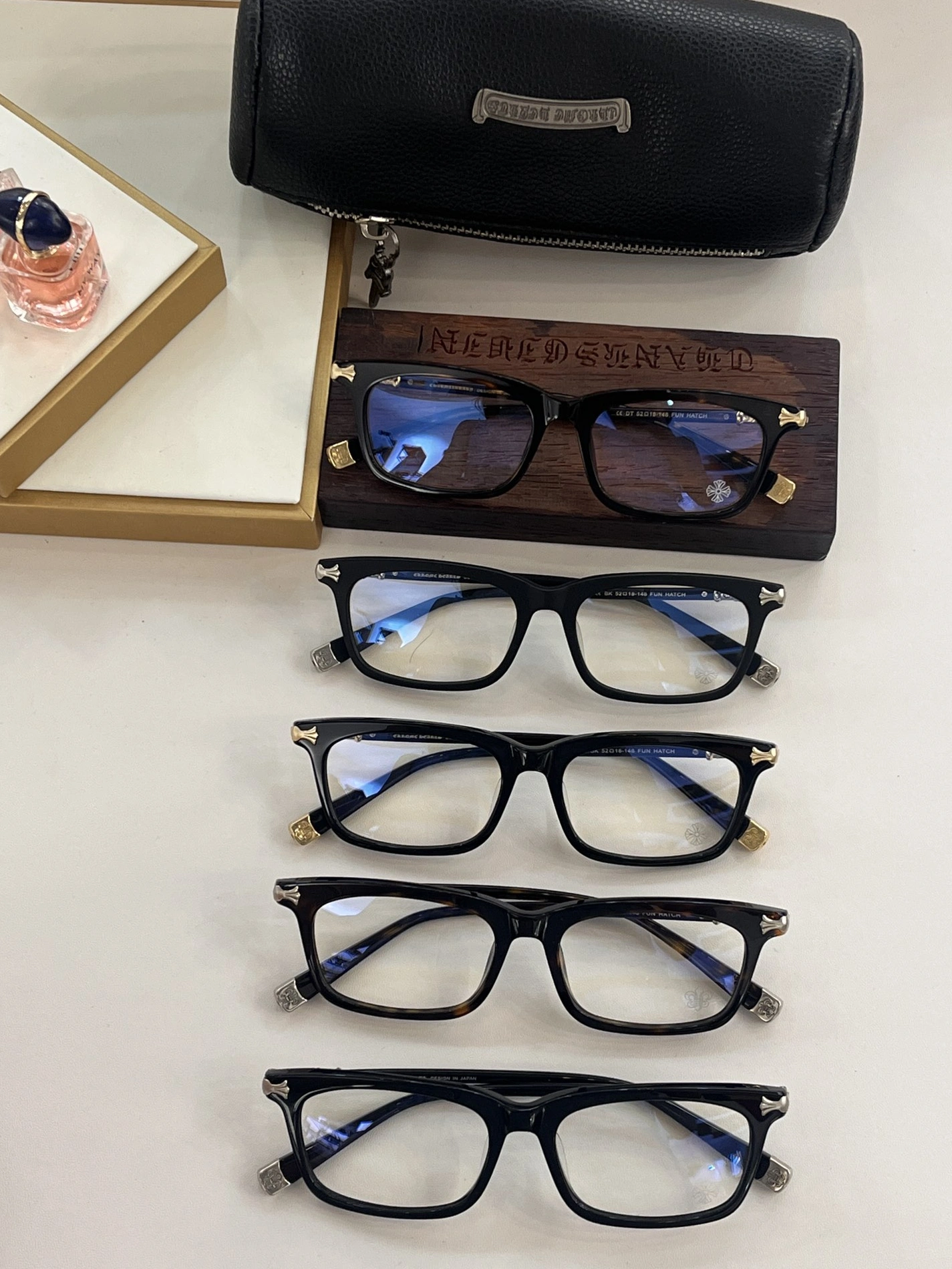 Sleek 7657 Chrome Hearts Goggles