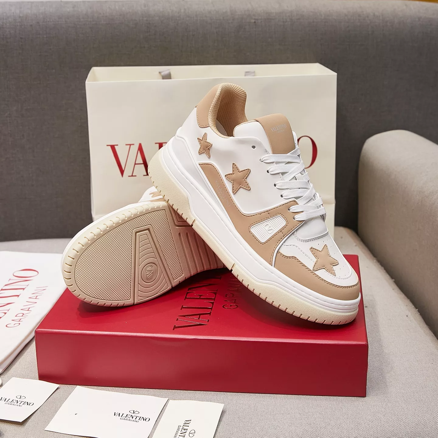 Sleek 7703 Valentino Casual Shoes For Women