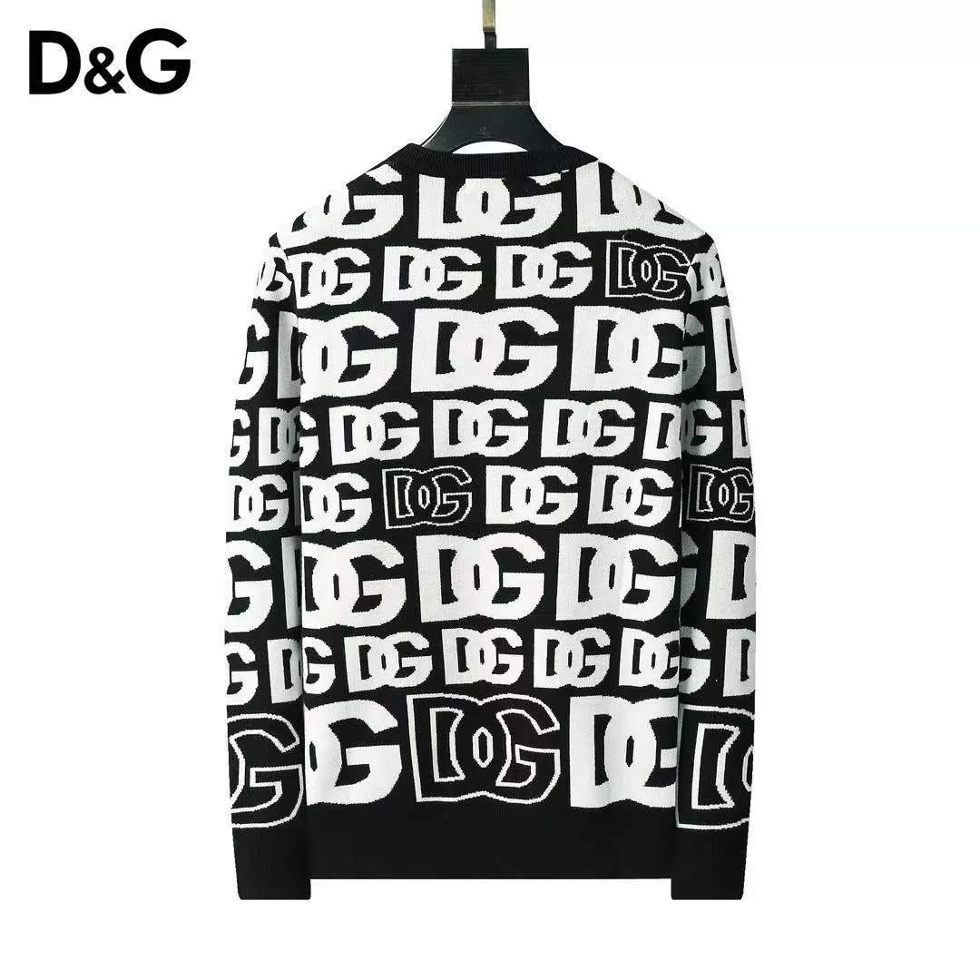 Sleek 7709 Dolce & Gabbana D&G Sweaters Long Sleeved For Men