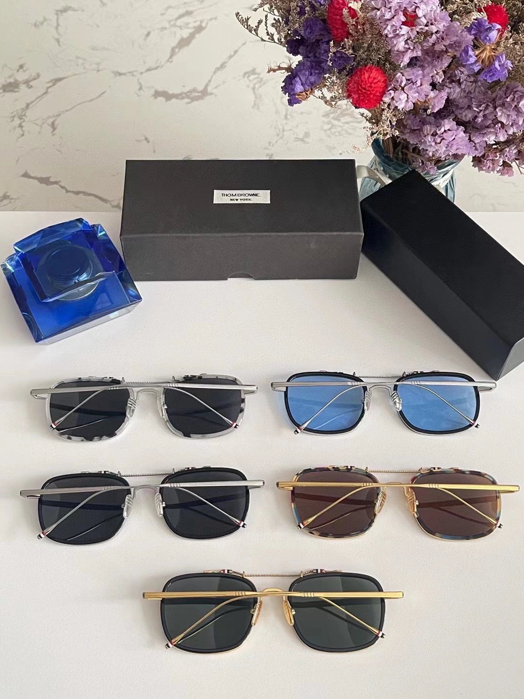 Sleek 7713 Thom Browne AAA Quality Sunglasses