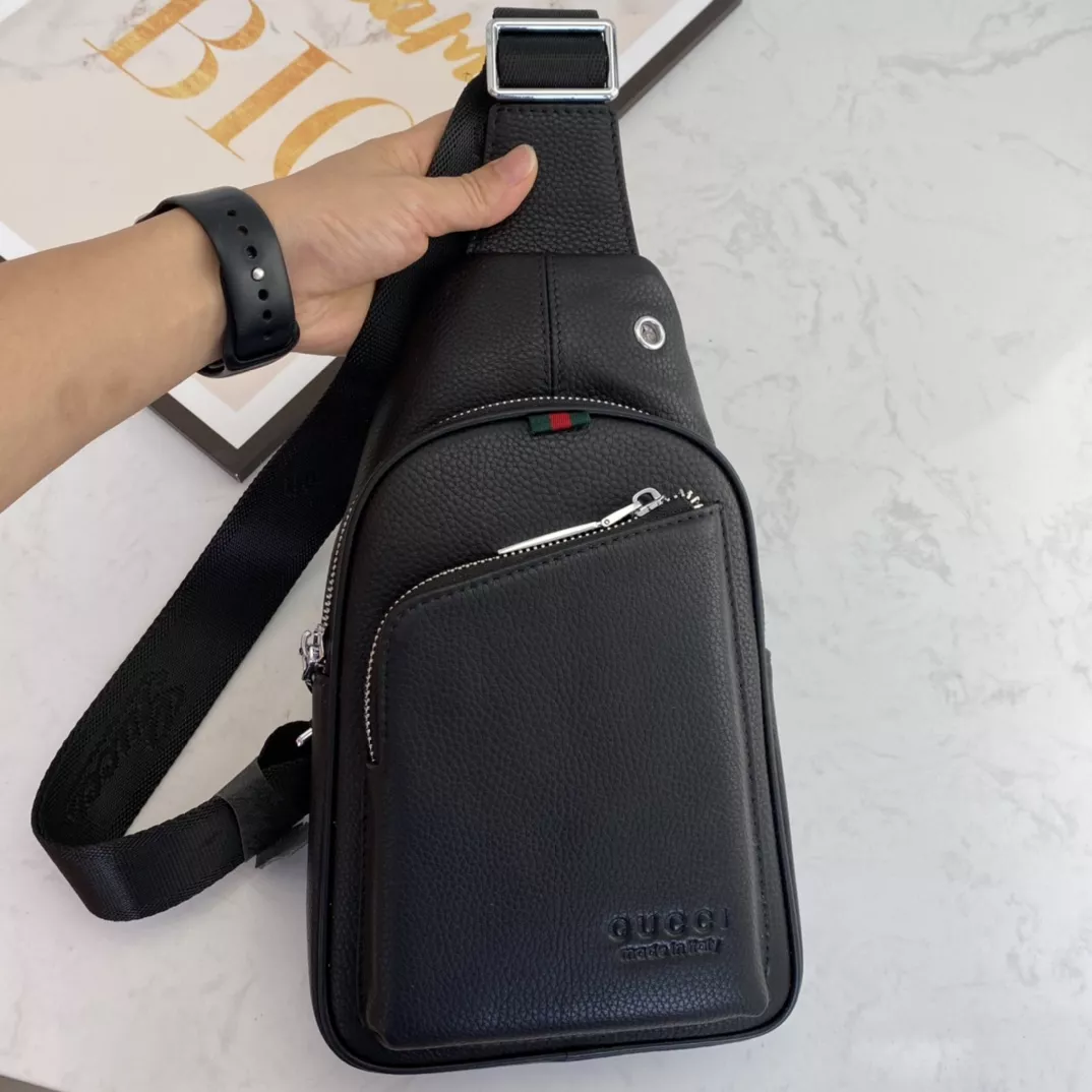 Sleek 7804 Gucci AAA Man Messenger Bags