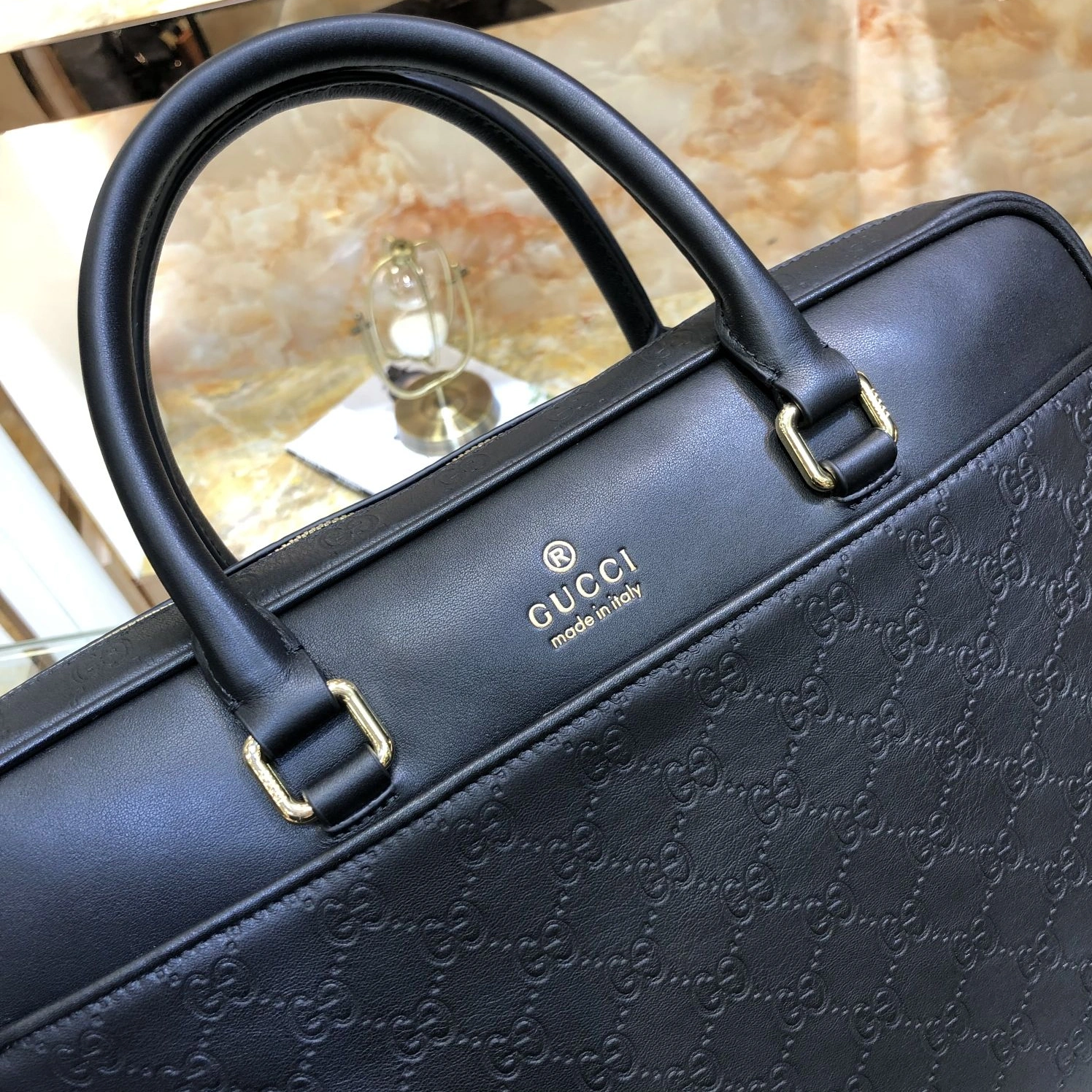 Sleek 7842 Gucci AAA Man Handbags