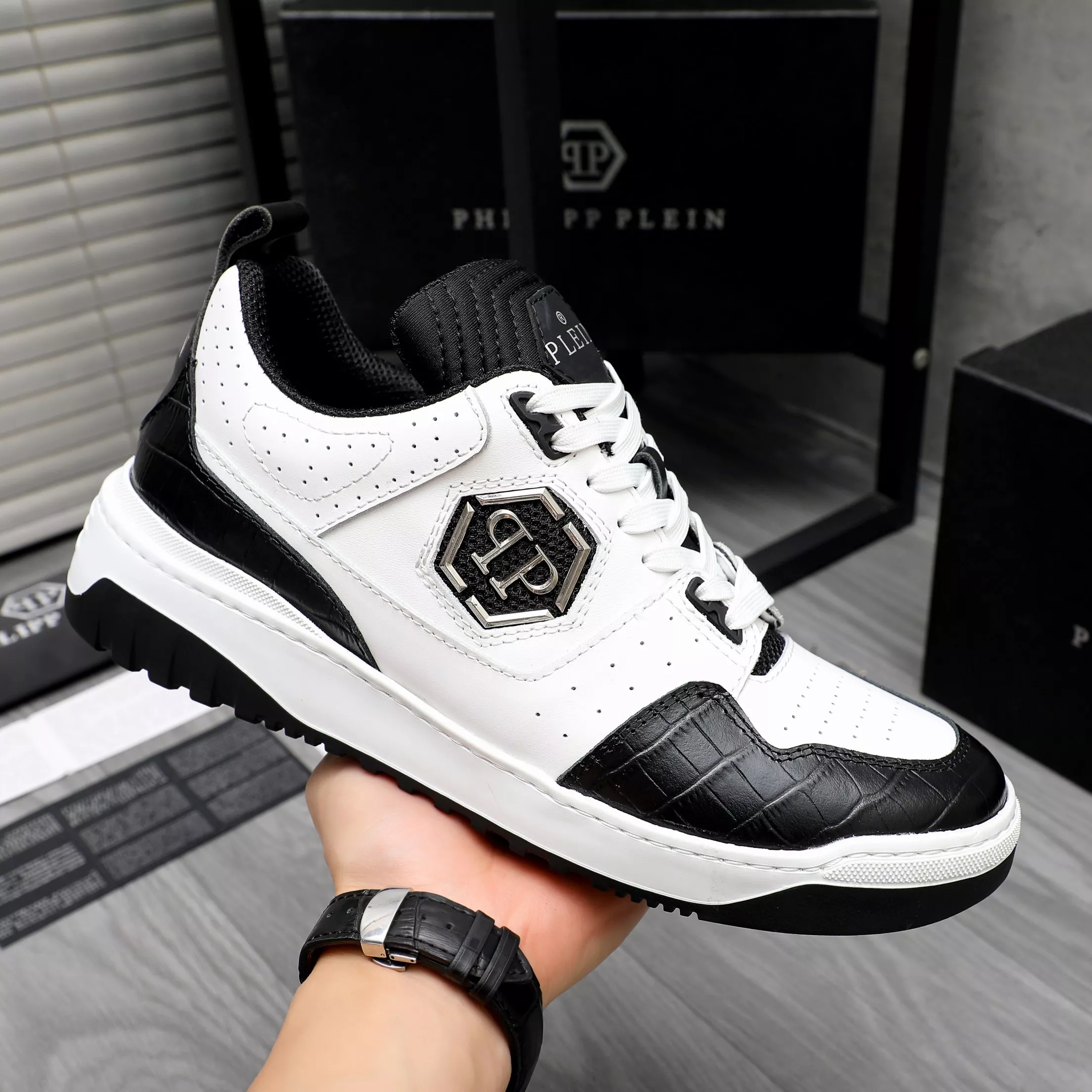 Sleek 8082 Philipp Plein PP Casual Shoes For Men