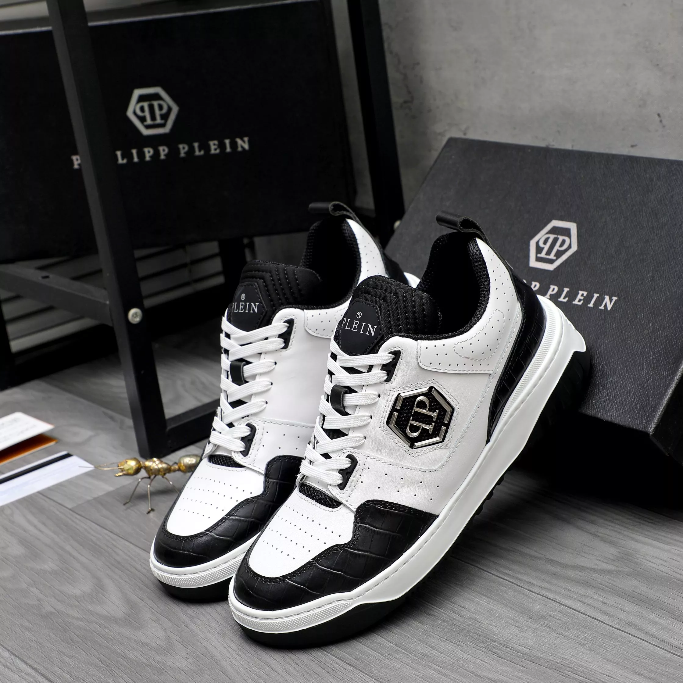 Sleek 8082 Philipp Plein PP Casual Shoes For Men