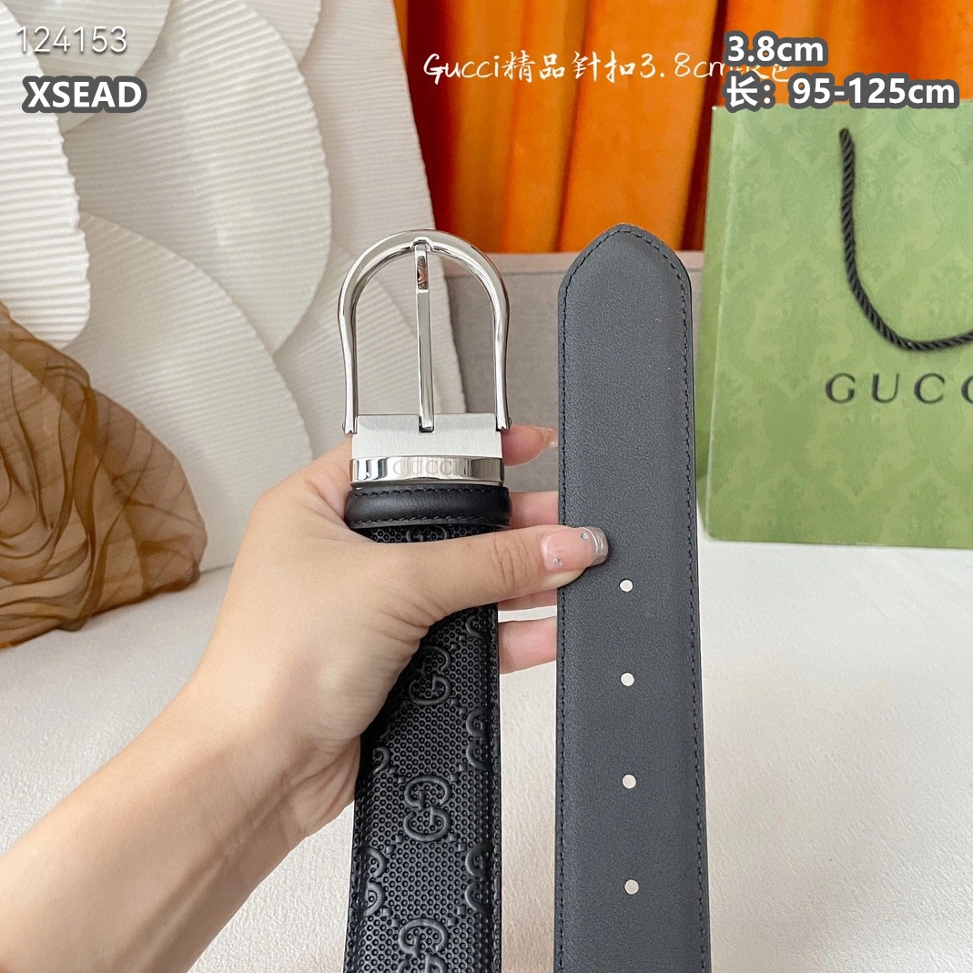 Sleek 811 Gucci AAA Quality Belts For Unisex