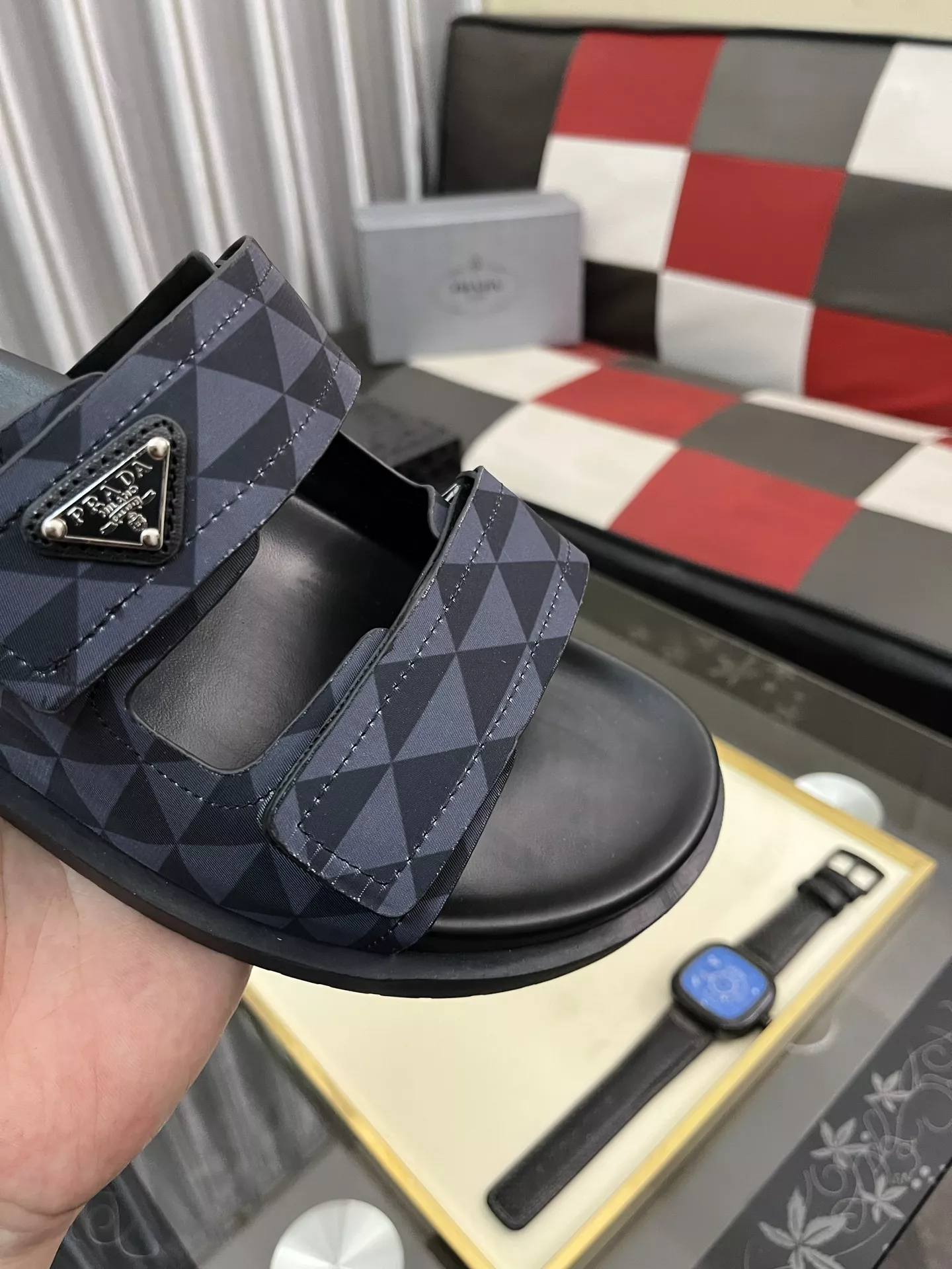 Sleek 8190 Prada Slippers For Men