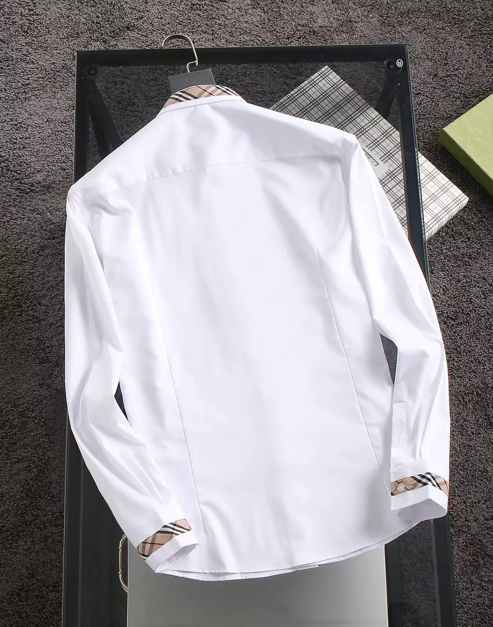 Sleek 8276 Burberry Shirts Long Sleeved For Men