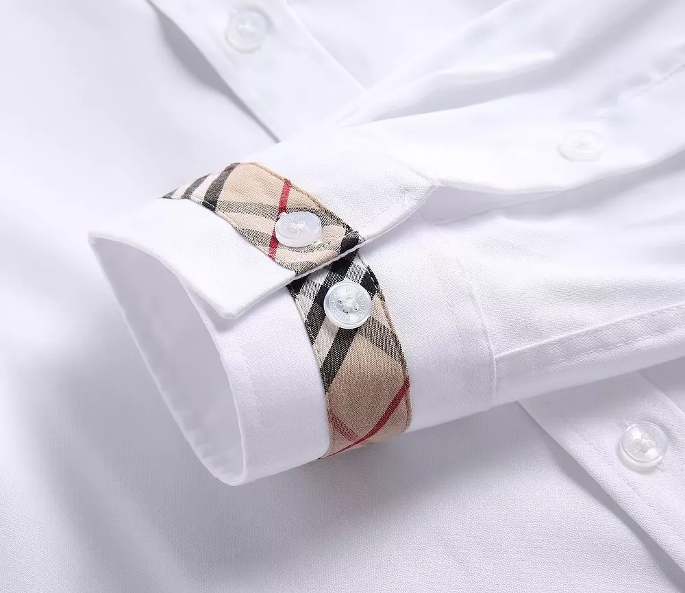 Sleek 8276 Burberry Shirts Long Sleeved For Men
