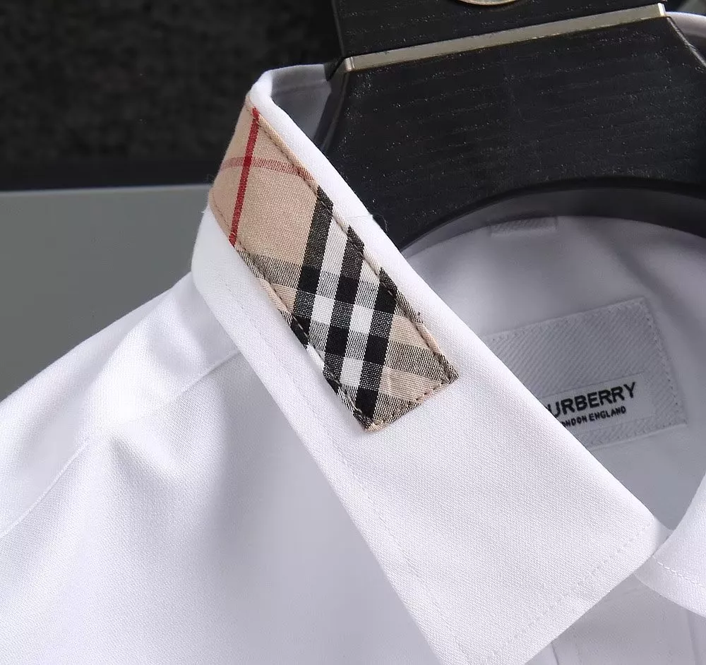 Sleek 8276 Burberry Shirts Long Sleeved For Men
