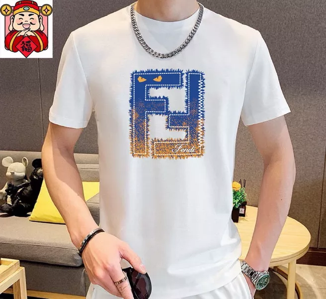 Sleek 8308 Fendi Tracksuits Short Sleeved For Men