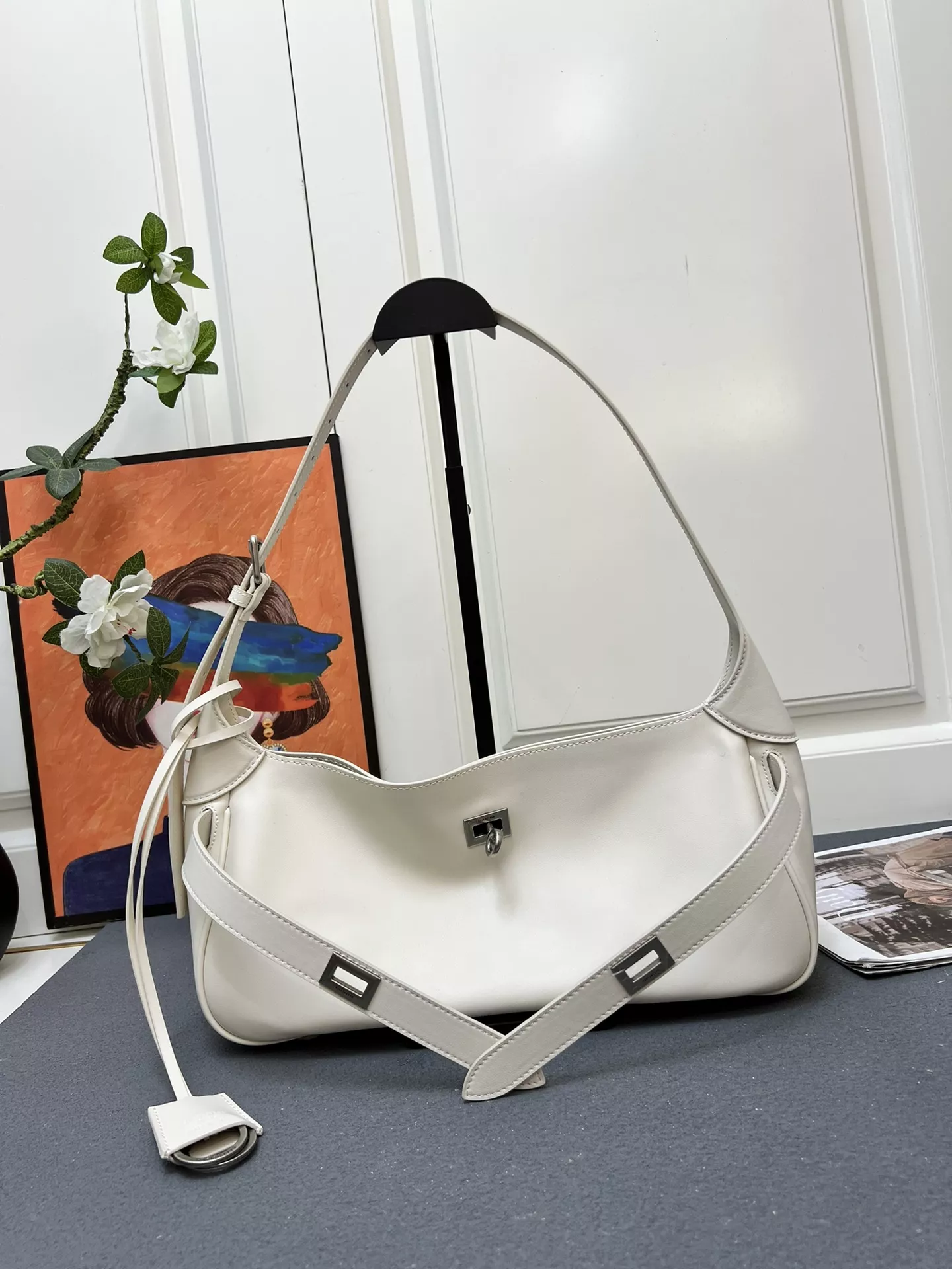 Sleek 8444 Balenciaga AAA Quality Shoulder Bags For Women