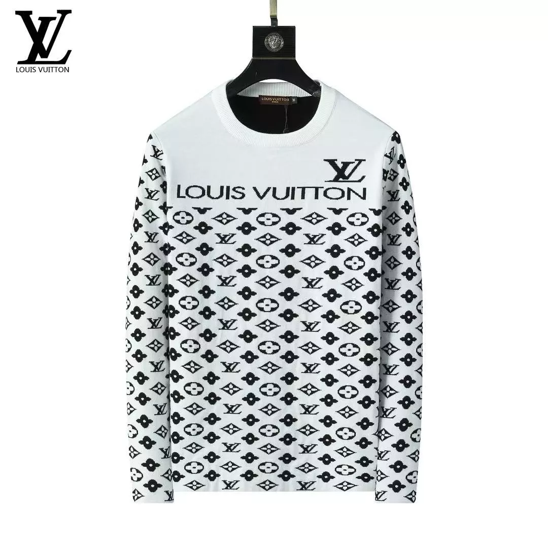 Sleek 8519 Louis Vuitton LV Sweaters Long Sleeved For Men